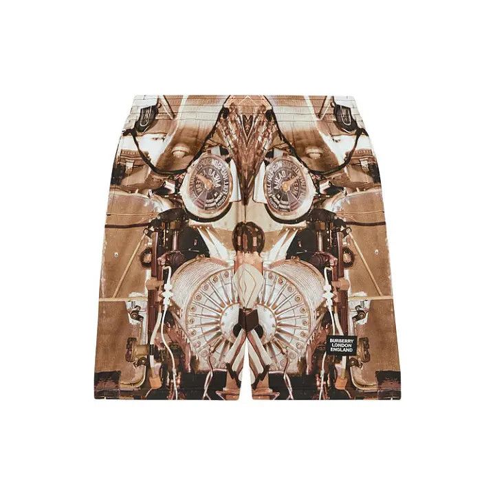 Burberry Burberry Undersea Print Brown Swim Shorts Size US 28 / EU 44 - 1 Thumbnail