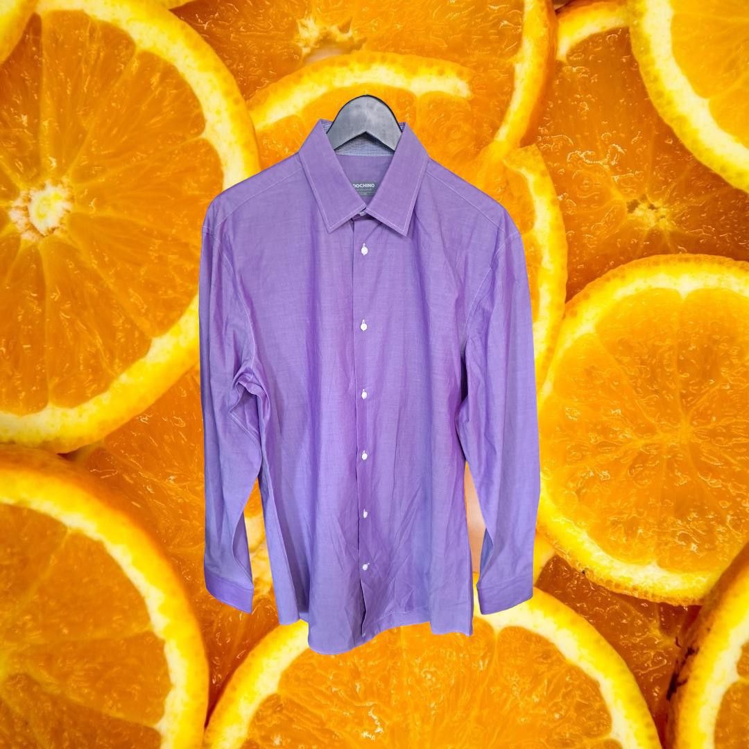 Indochino Indochino Purple Iridescent Button Up Shirt Size US S / EU 44-46 / 1 - 1 Thumbnail