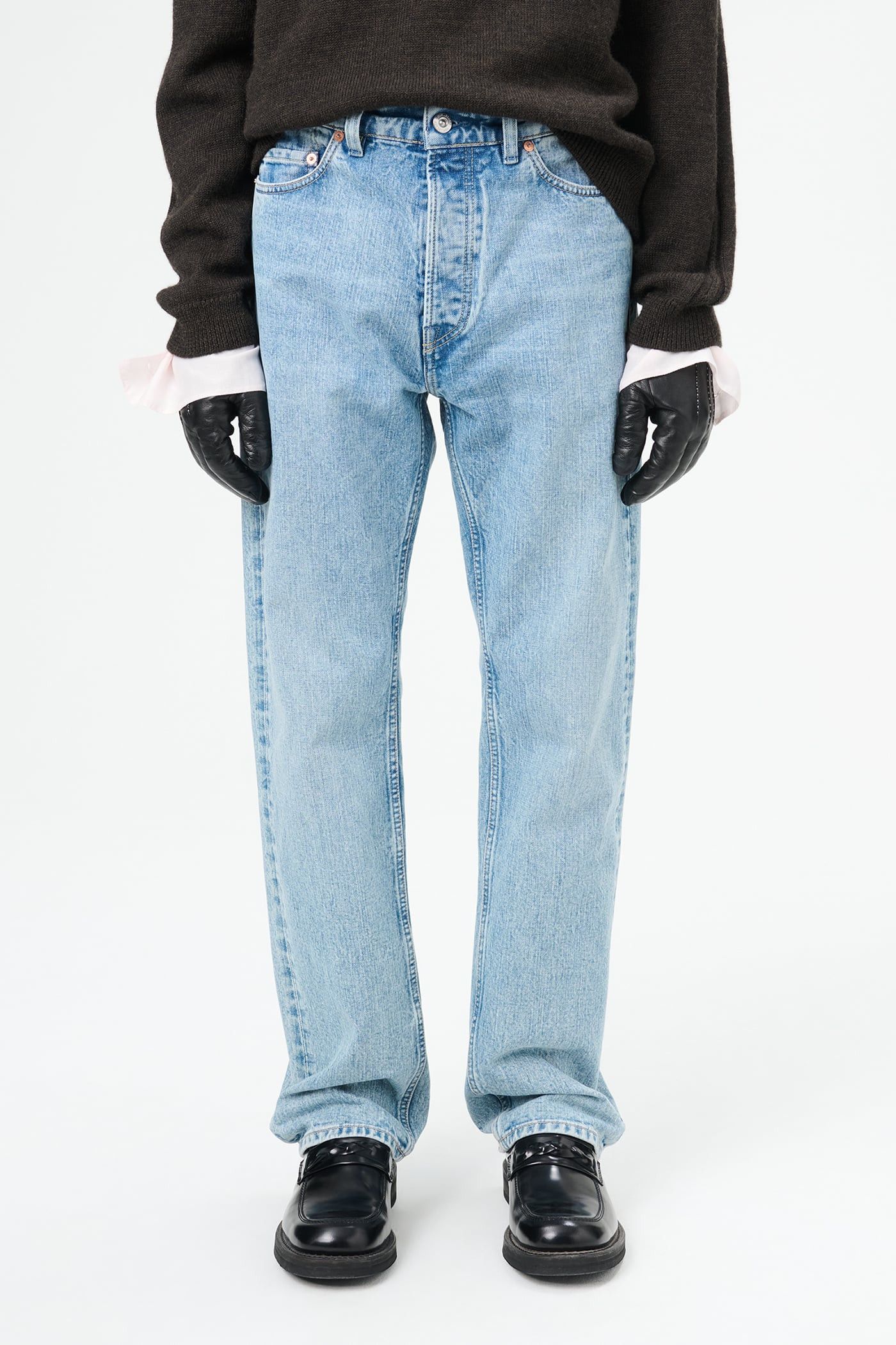 Our Legacy Our Legacy First Cut Left Hand Twill Chopper Wash Denim $480 Size US 32 / EU 48 - 3 Thumbnail