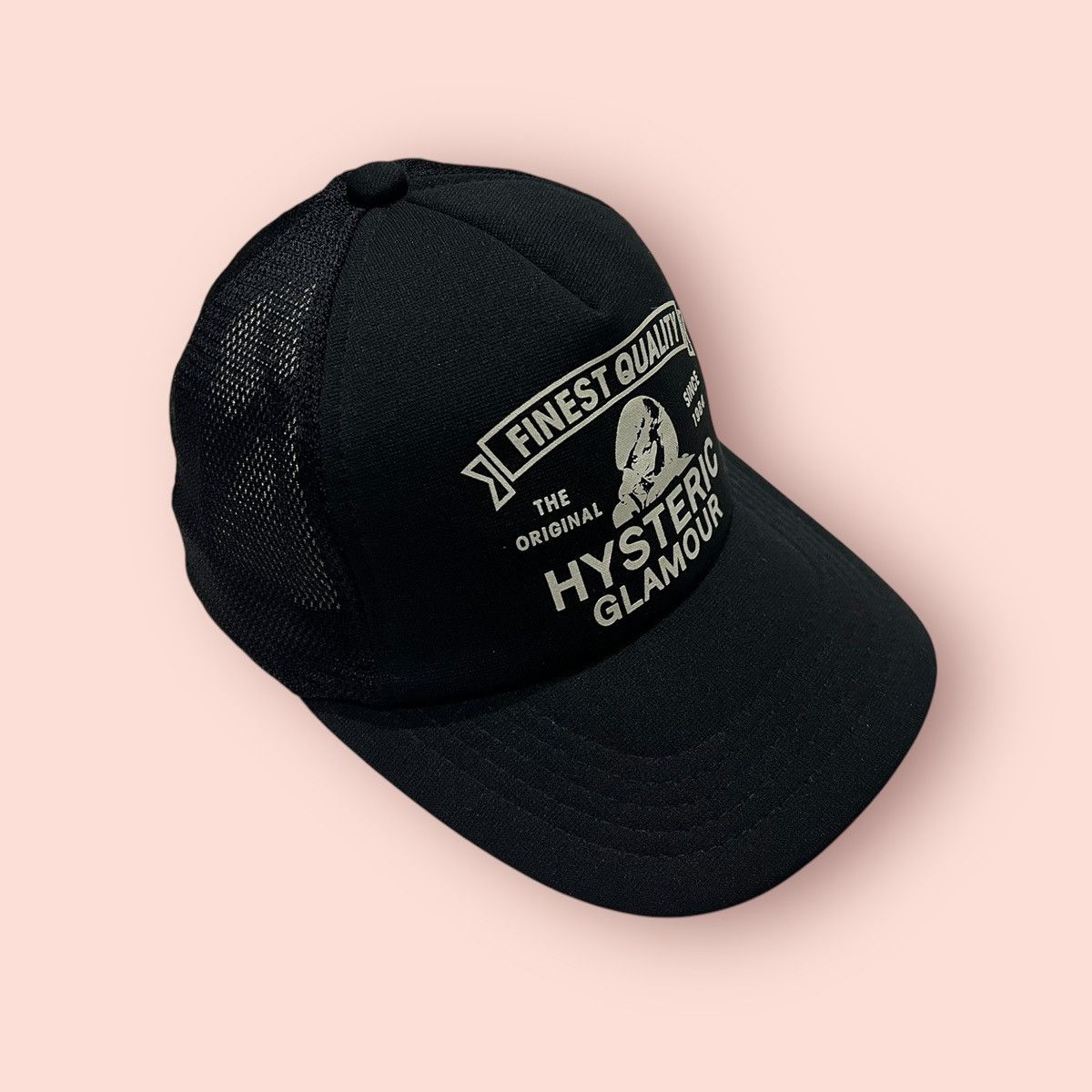 Hysteric Glamour × Japanese Brand VINTAGE HYSTERIC GLAMOUR TRUCKER SNAPBACK HAT Size ONE SIZE - 3 Thumbnail
