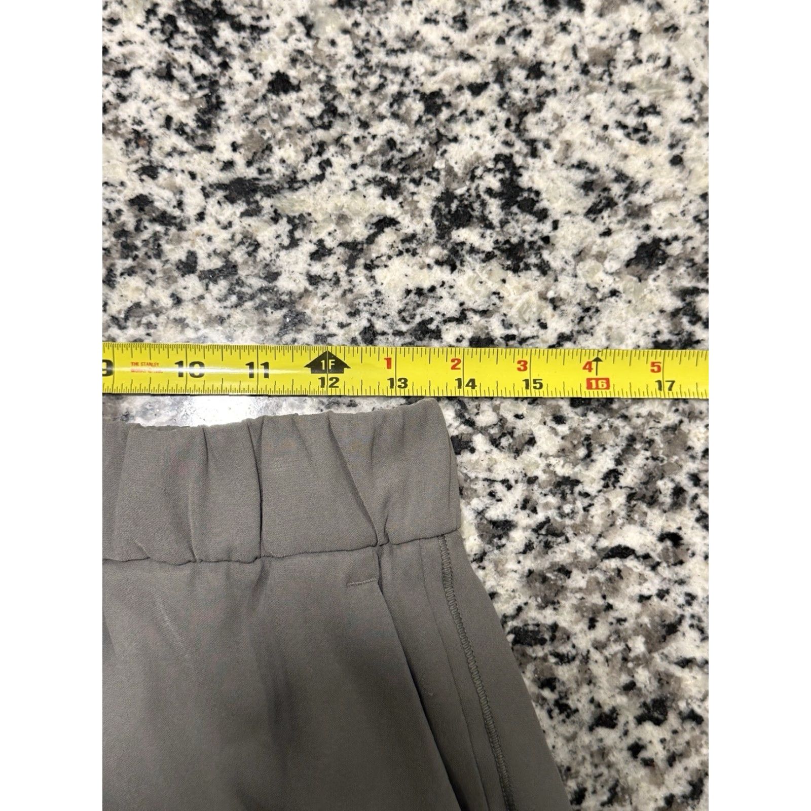 Lululemon Lululemon On The Fly Skirt Women Size 8 Gray Drawstring Mini Unlined LW8A87S Size 30" / US 8 / IT 44 - 4 Thumbnail