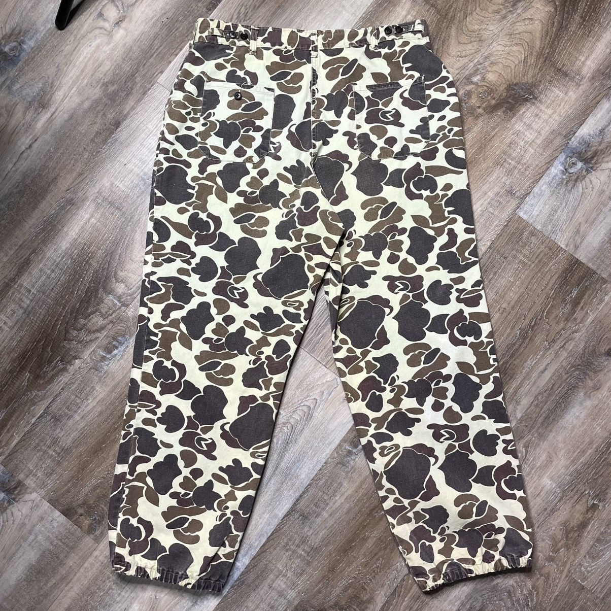 Winchester I inchester Vintage Frog Camo Cargo Pants Mens 34 Camoflauge Size US 34 / EU 50 - 2 Thumbnail