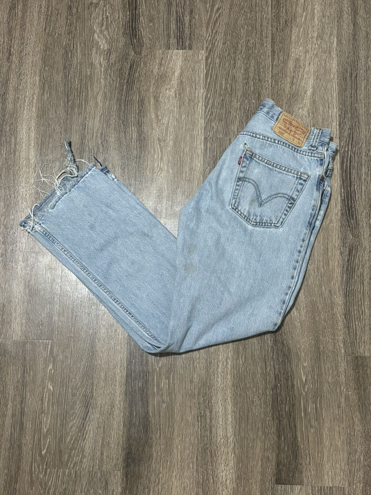 Levi's Vintage Clothing Vintage light blue Levi jeans Size US 30 / EU 46 - 1 Thumbnail