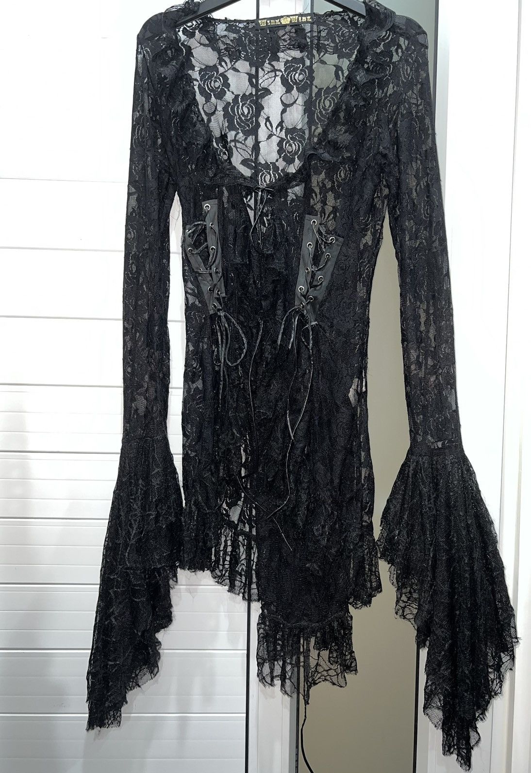 If Six Was Nine Dark romantic princess goth lace top 🧛🏻‍♀️🖤 Size S / US 4 / IT 40 - 8 Thumbnail