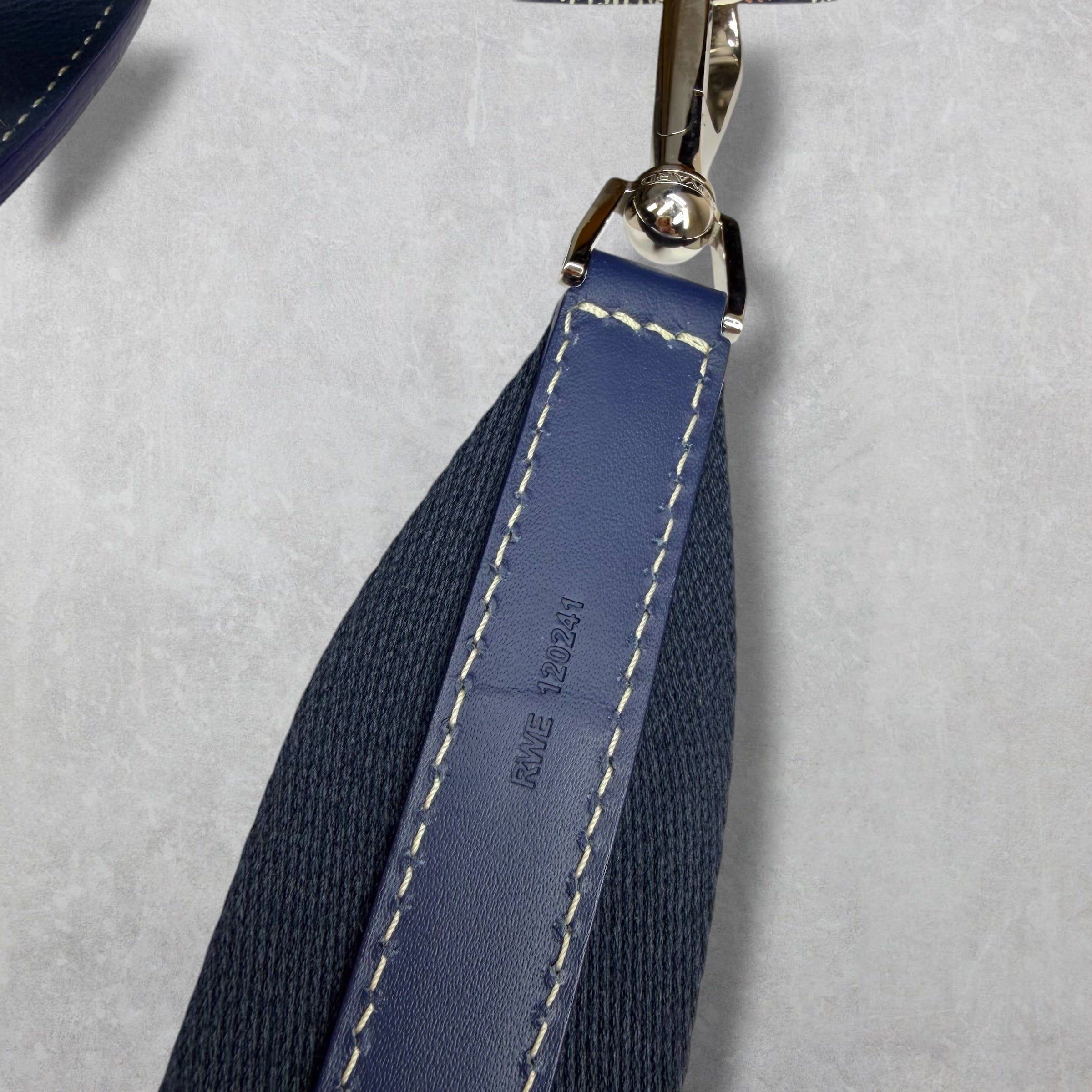 Goyard Goyard Navy Blue Voltaire Tote w/ Sangle MM Strap Size ONE SIZE - 9 Thumbnail