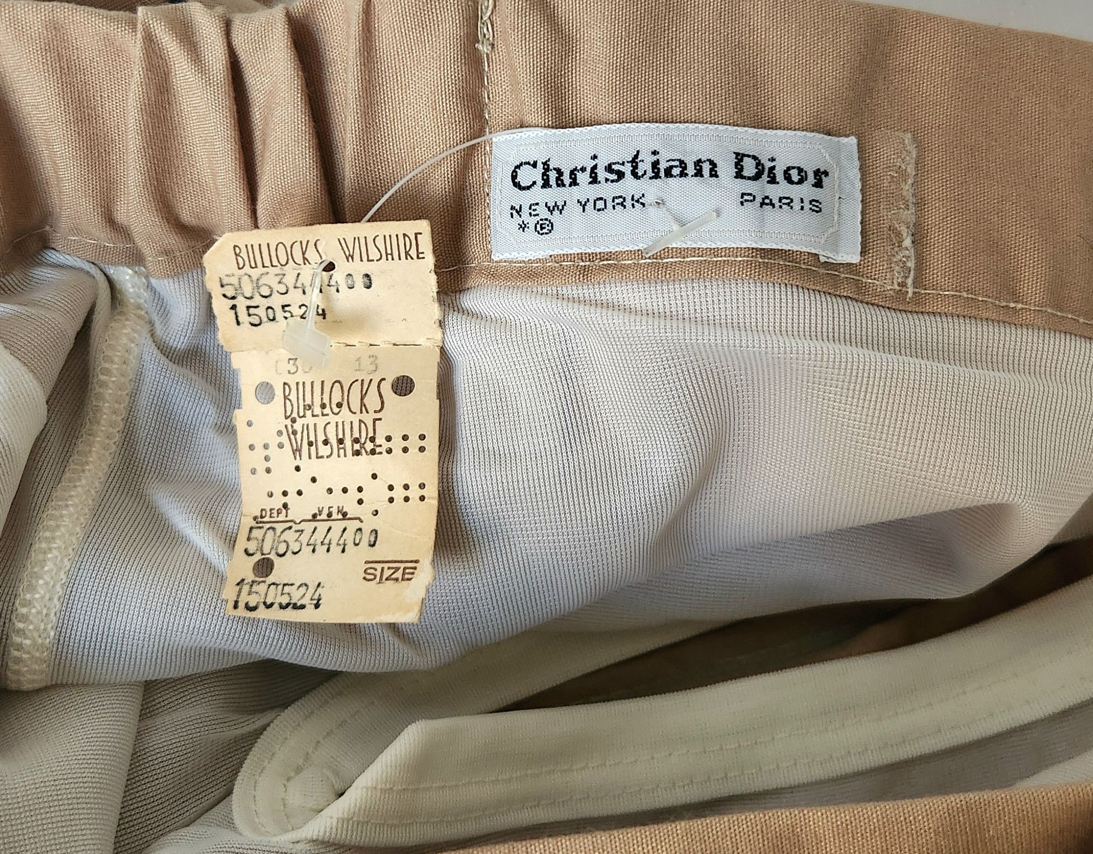 Dior × Vintage Christian Dior NOS New Vintage 70s Swim Trunks Tennis NWT Size US 32 / EU 48 - 7 Thumbnail