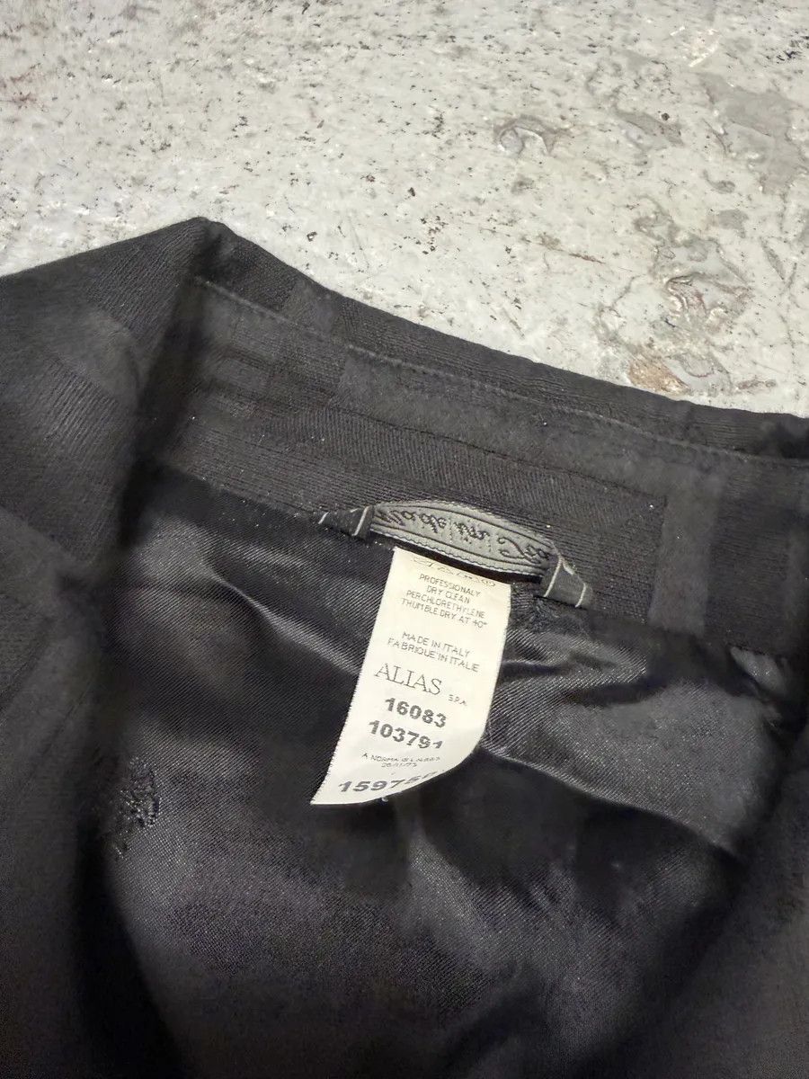 Vintage 1990s Giacca Versace Black Geometrical Jacket Size US M / EU 48-50 / 2 - 10 Thumbnail