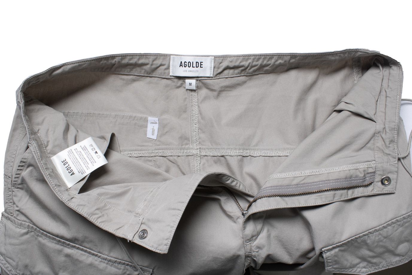 Agolde Agolde, beige ginerva cargo trousers Size 28" / US 6 / IT 42 - 6 Thumbnail