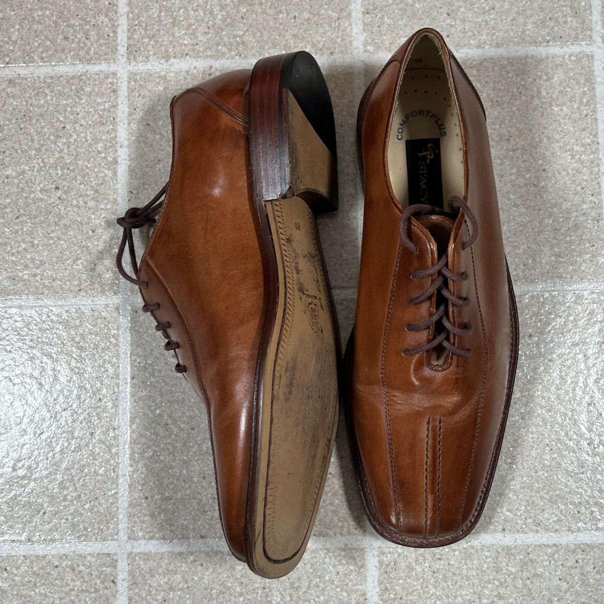 Stacy Adams × Vintage Stacy Adams Men's Brown Leather Oxford Size 8 Dress Shoe Size US 8 / EU 41 - 3 Thumbnail