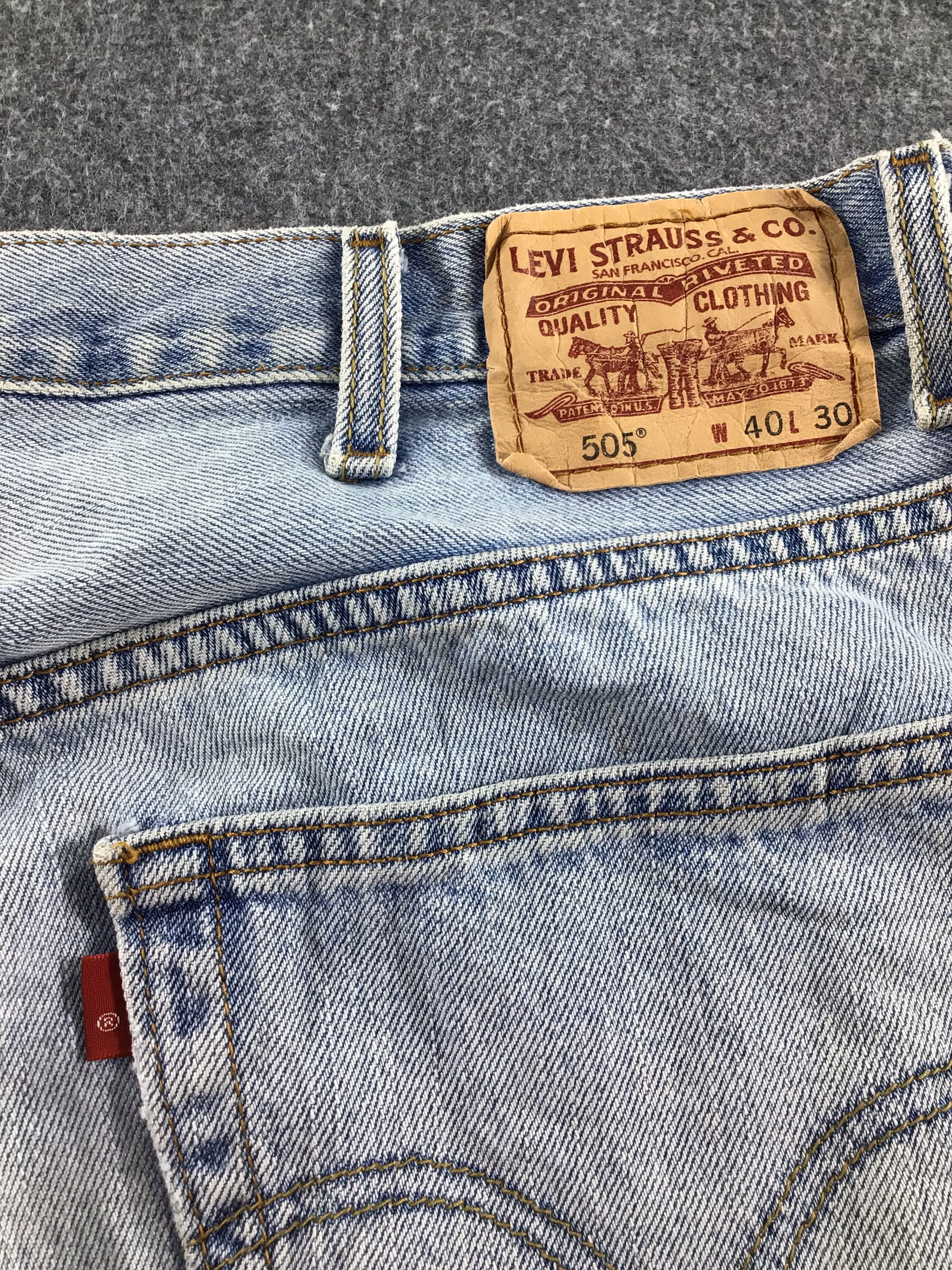 Levi's Vintage Levis 505 Jeans-J596 Size US 37 - 5 Thumbnail