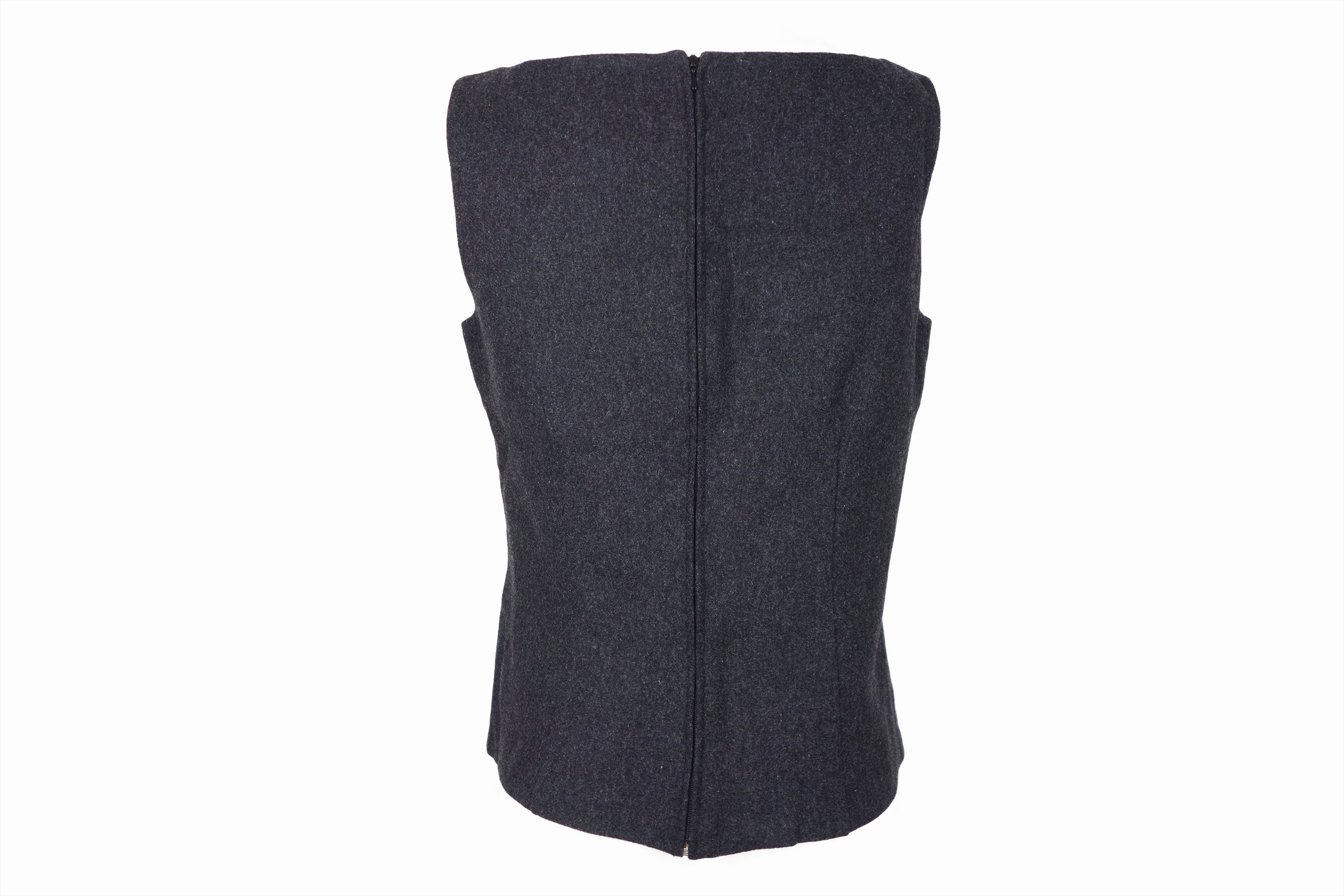 Dolce & Gabbana × Vintage Dolce Gabbana 90s Corset Top D&G Bustier Embroidered Floral Size L / US 10 / IT 46 - 3 Thumbnail