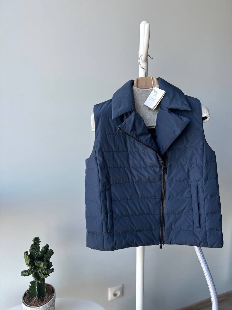 Brunello Cucinelli RRP4340$! Brunello Cucinelli Vest Down Puffer Ledies Size M / US 6-8 / IT 42-44 - 3 Thumbnail