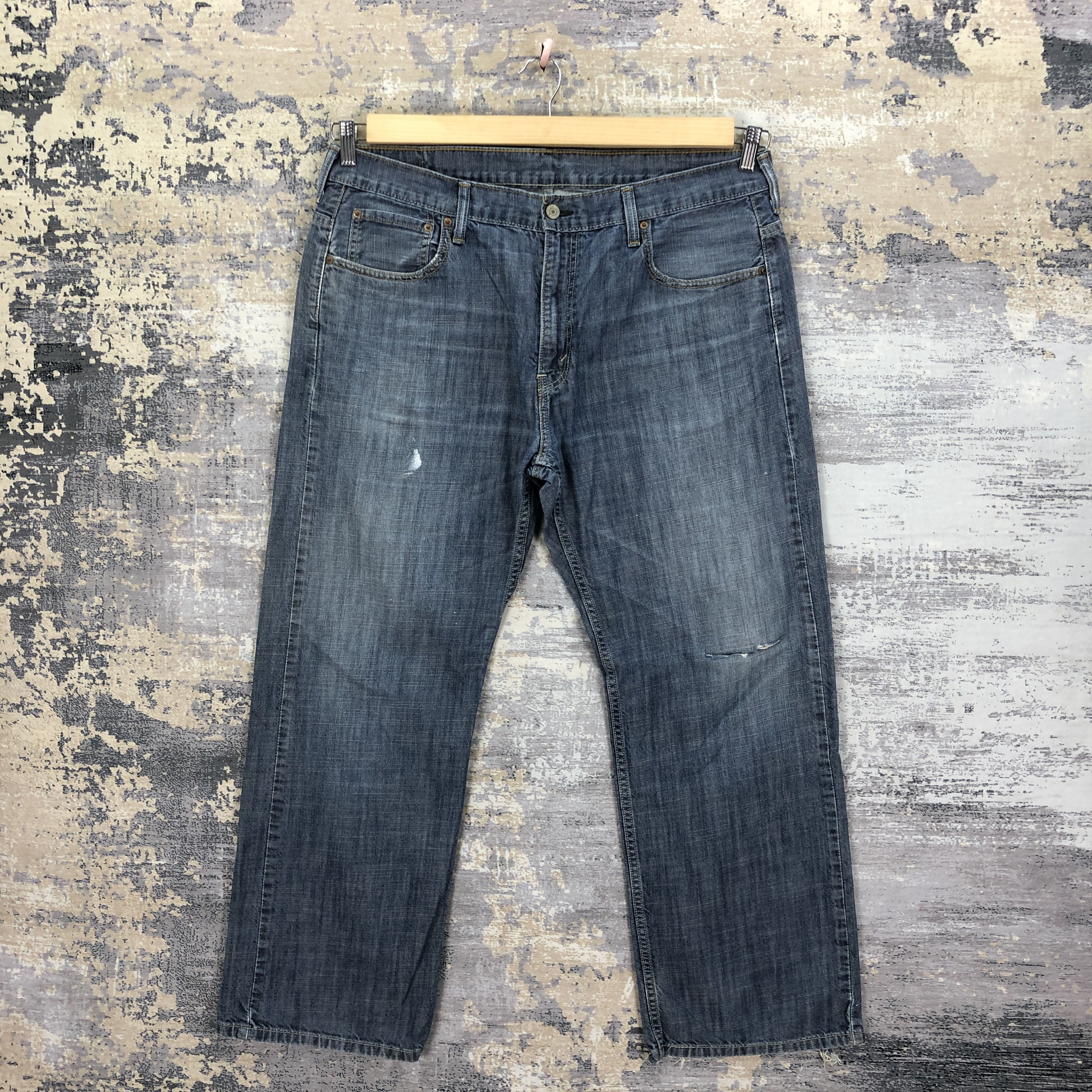 Levi's Vintage Y2K Levis 569 Baggy Loose Jeans Levi's Faded Denim Size US 38 / EU 54 - 1 Thumbnail