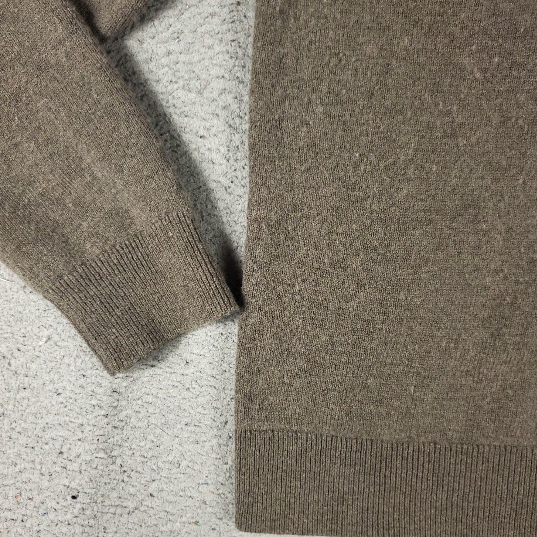 UNTUCKit UNTUCKit Wool Sweater Pullover Mens XL Brown Shawl Collar Long Sleeve Classic Size US XL / EU 56 / 4 - 3 Thumbnail