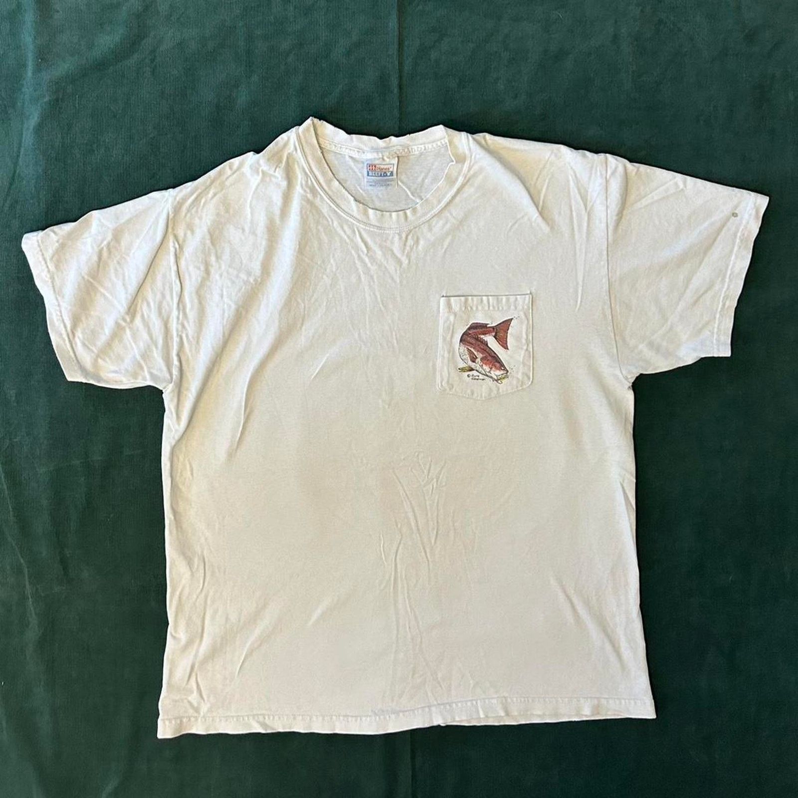 Other Vintage rare flying fish graphic tee Size US L / EU 52-54 / 3 - 1 Thumbnail