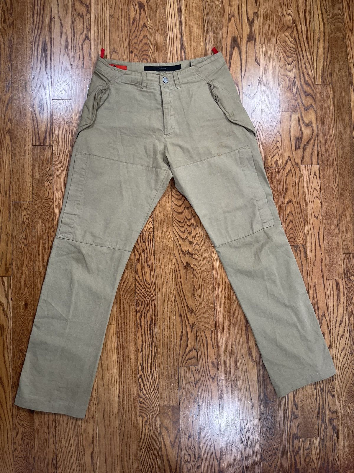 image of Griffin Pants Men’S Size 30 Pre Owned in Beige, Men's