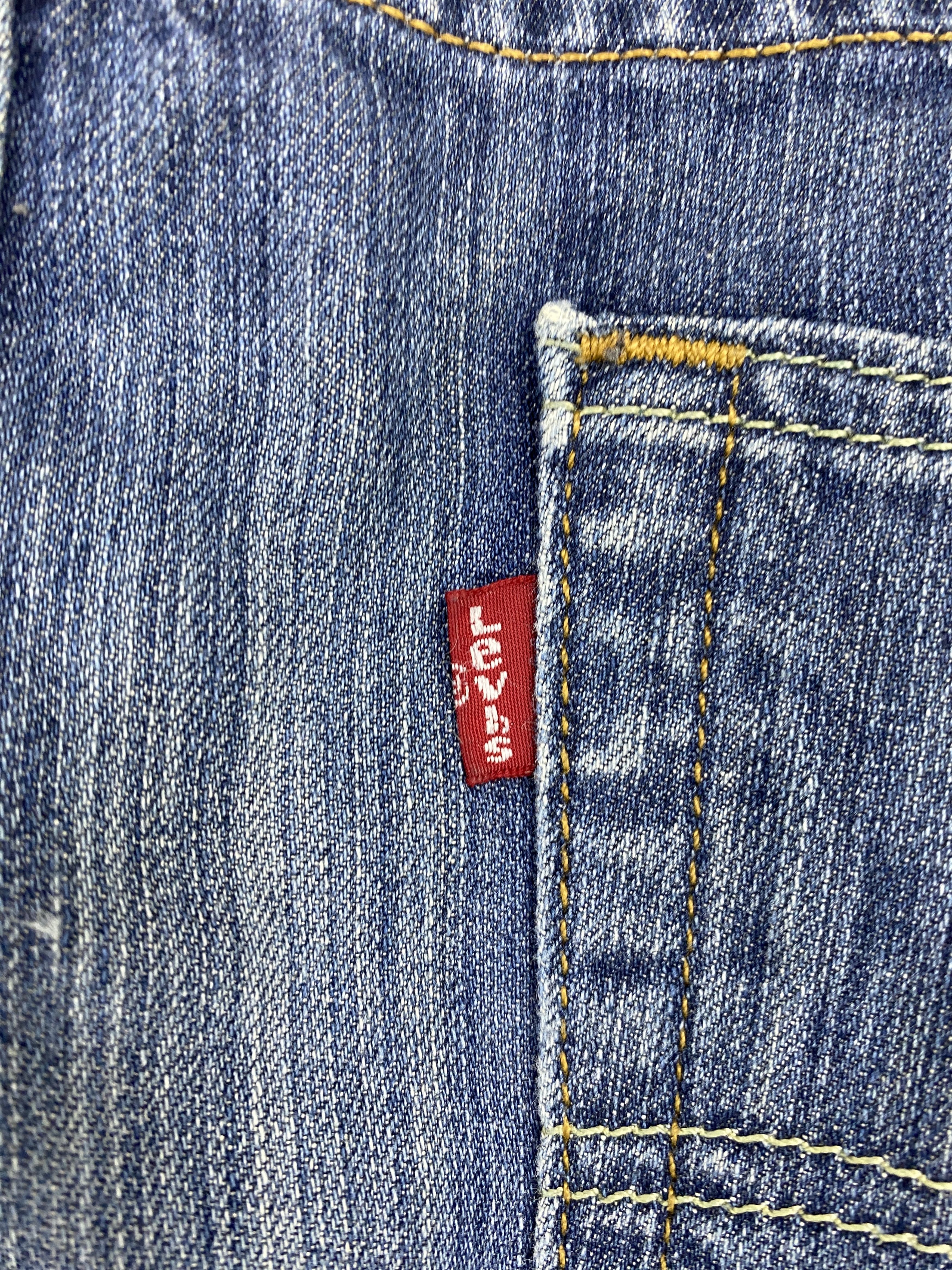 Levi's Vintage Levis 514 Faded Blue Jeans 36x30 S0039 Size US 36 / EU 52 - 6 Thumbnail