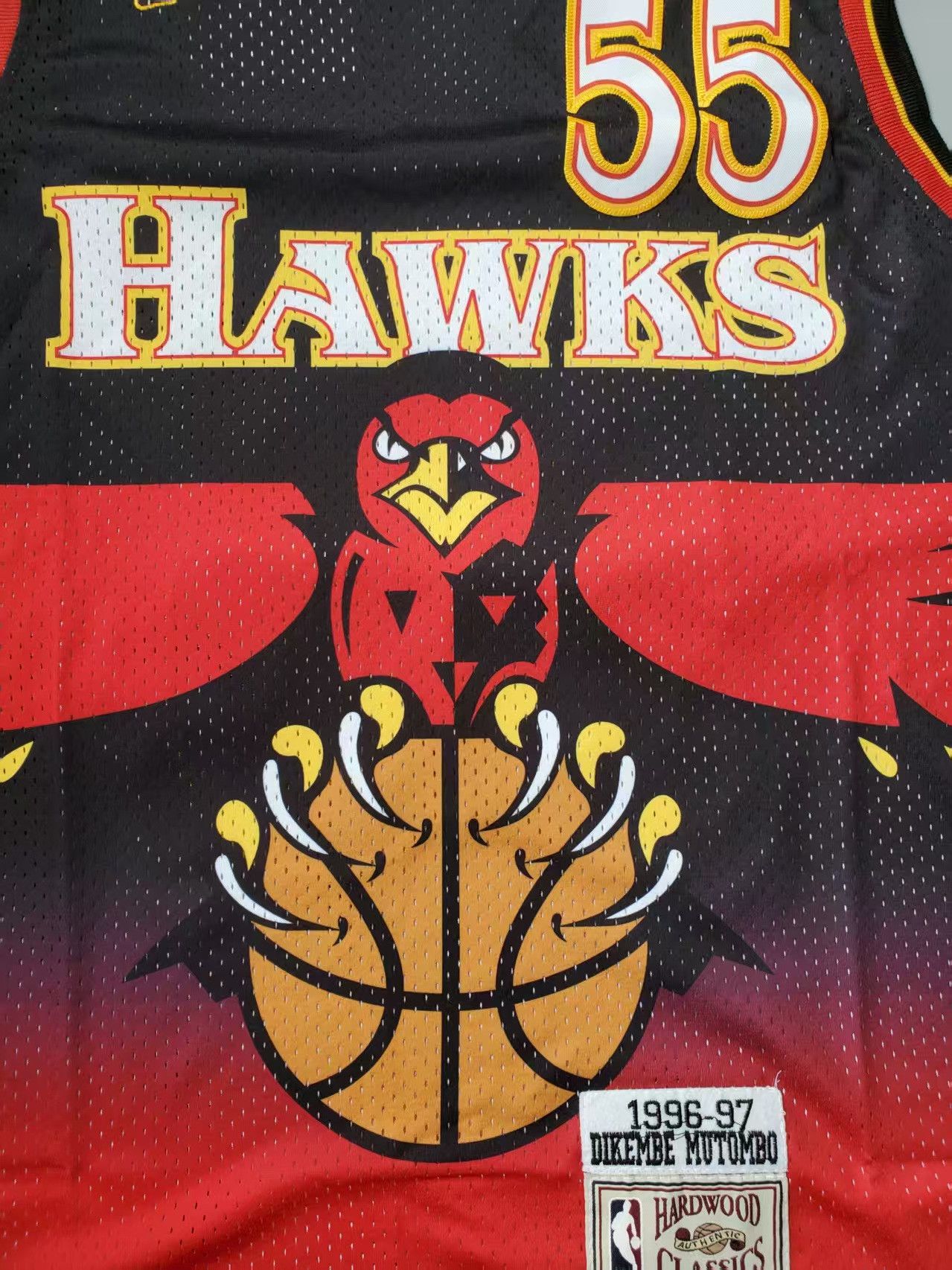 NBA Atlanta Hawks Dikembe Mutombo Jersey Size US XL / EU 56 / 4 - 3 Thumbnail