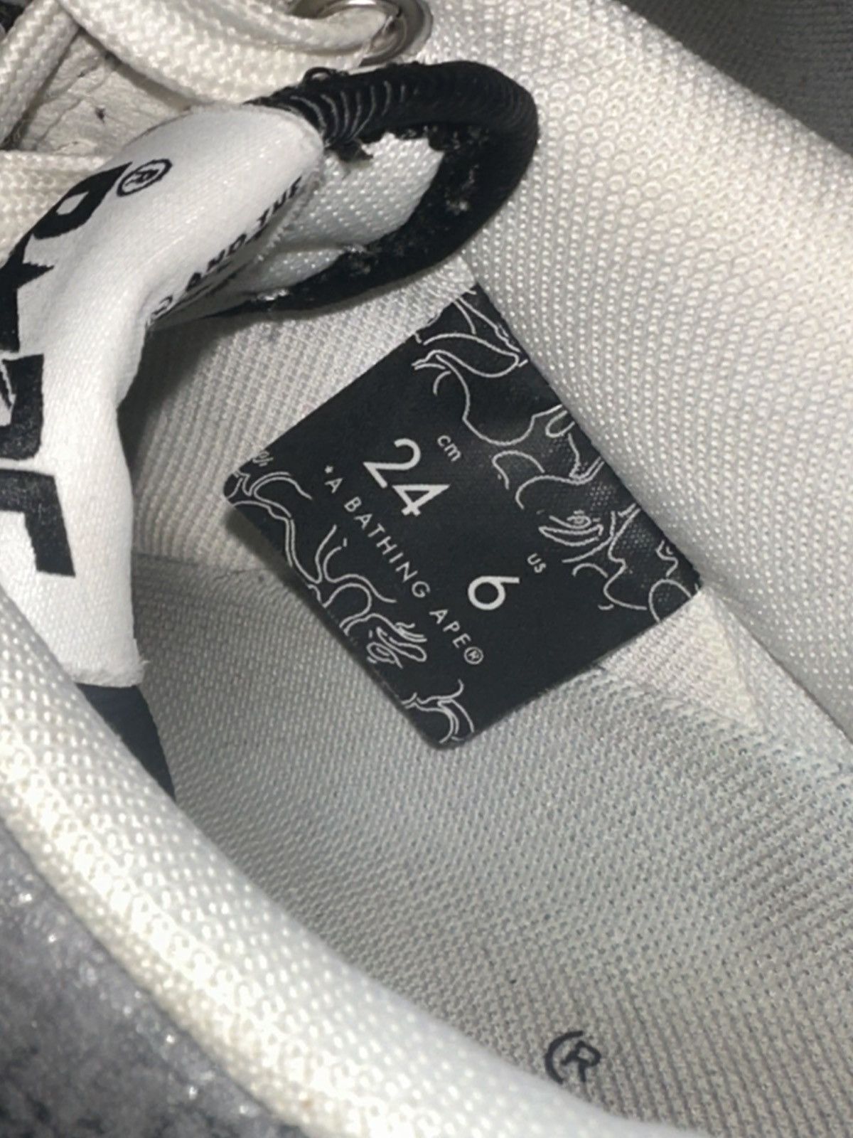 Bape Bapestas size 6 mens 7.5 womens Size US 6 / EU 39 - 10 Thumbnail