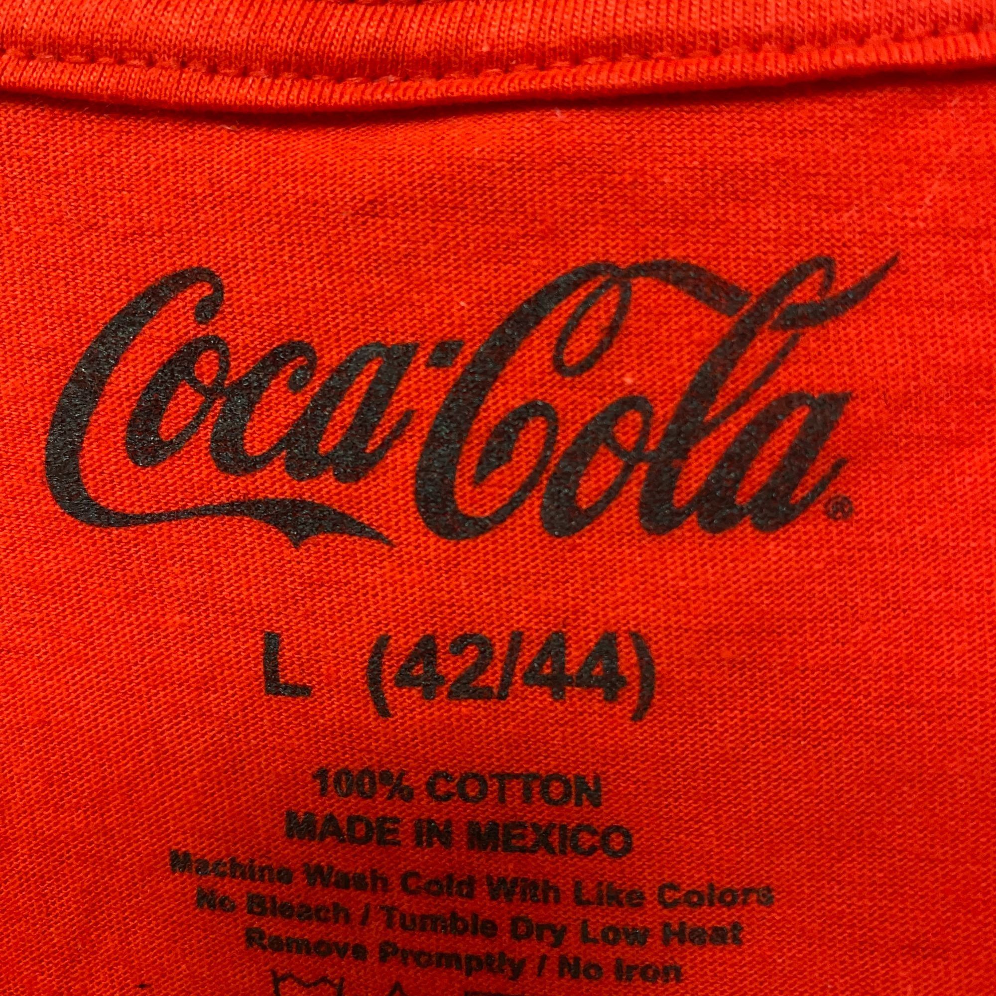 Coca Cola Coca-Cola Enjoy Coke Spell-Out Cursive Logo Promo Tee L Size US L / EU 52-54 / 3 - 4 Thumbnail