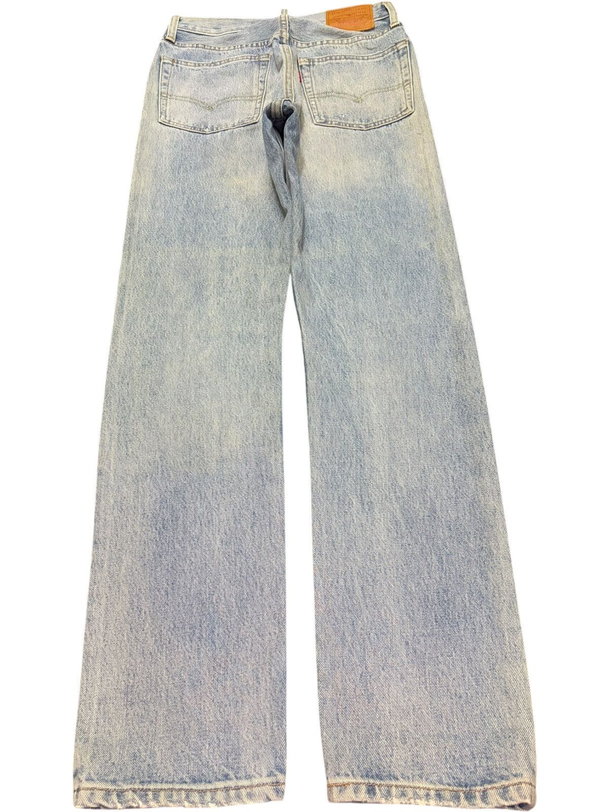 Levi's Vintage Y2K Levis 501 Selvedge Distressed Jeans Size 26" / US 2 / IT 38 - 2 Thumbnail