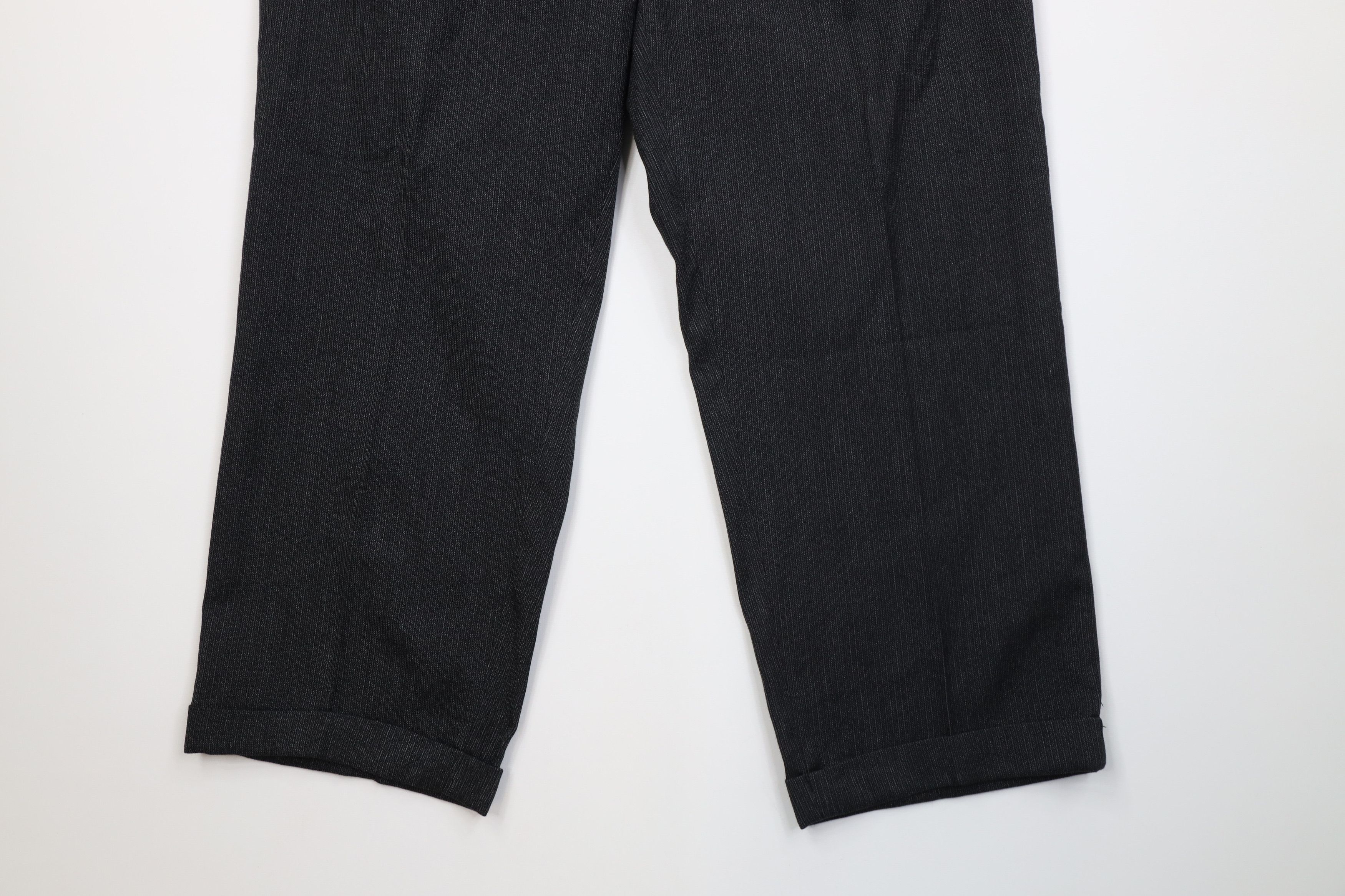 Vintage Vintage 90s Streetwear Rayon Gabardine Wide Leg Chino Pants Size US 34 / EU 50 - 4 Thumbnail