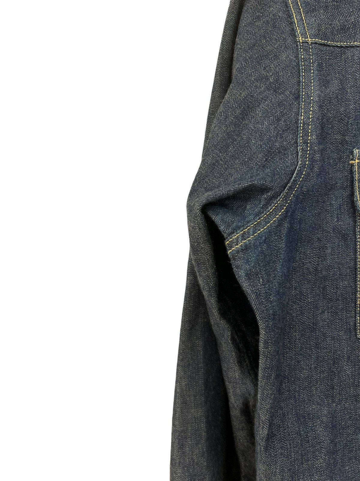 Levi's × Levi's Vintage Clothing Vintage 90s Levi’s LVC Big E Denim Western Shirt Short Horn Size US M / EU 48-50 / 2 - 13 Thumbnail