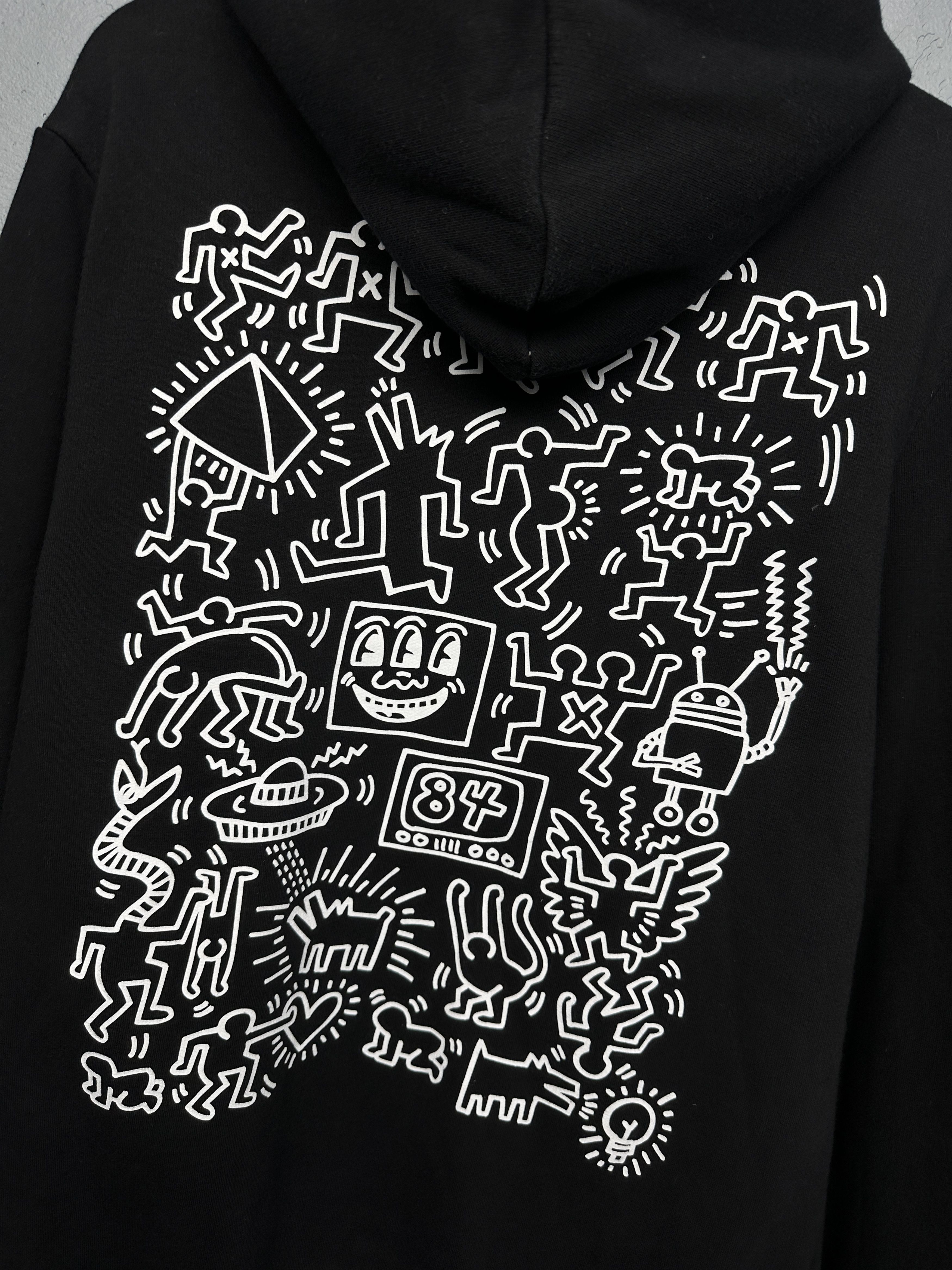 Keith Haring H&M Keith Haring Big Logo Hoodie Size US S / EU 44-46 / 1 - 8 Thumbnail