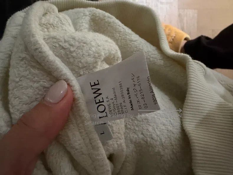 Loewe Loewe Gold thread embroidery logo hoodie Size L / US 10 / IT 46 - 4 Thumbnail