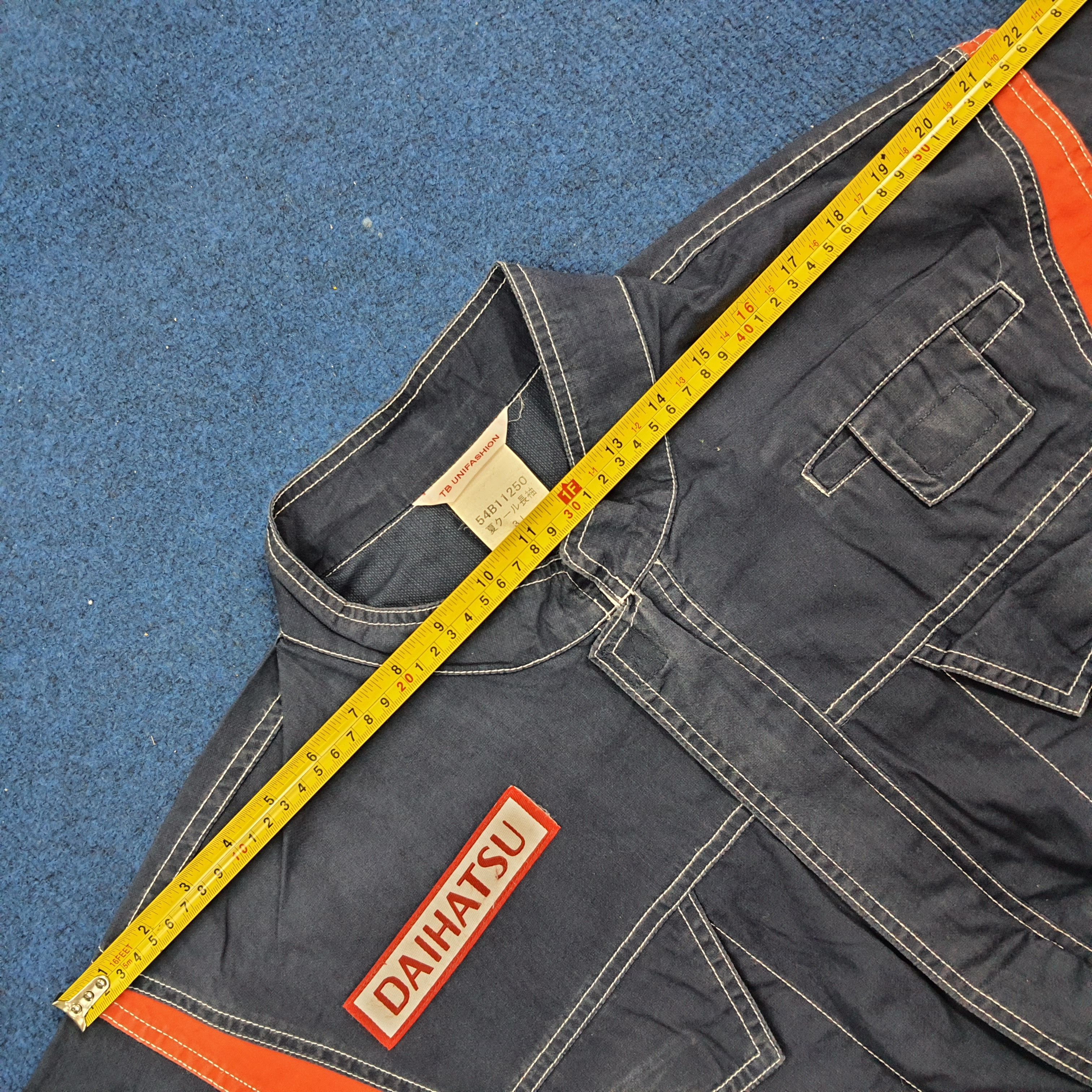 Japanese Brand × Vintage Vintage Daihatsu Japan Motorsports Racing Mechanics Coverall Size US XL / EU 56 / 4 - 12 Thumbnail