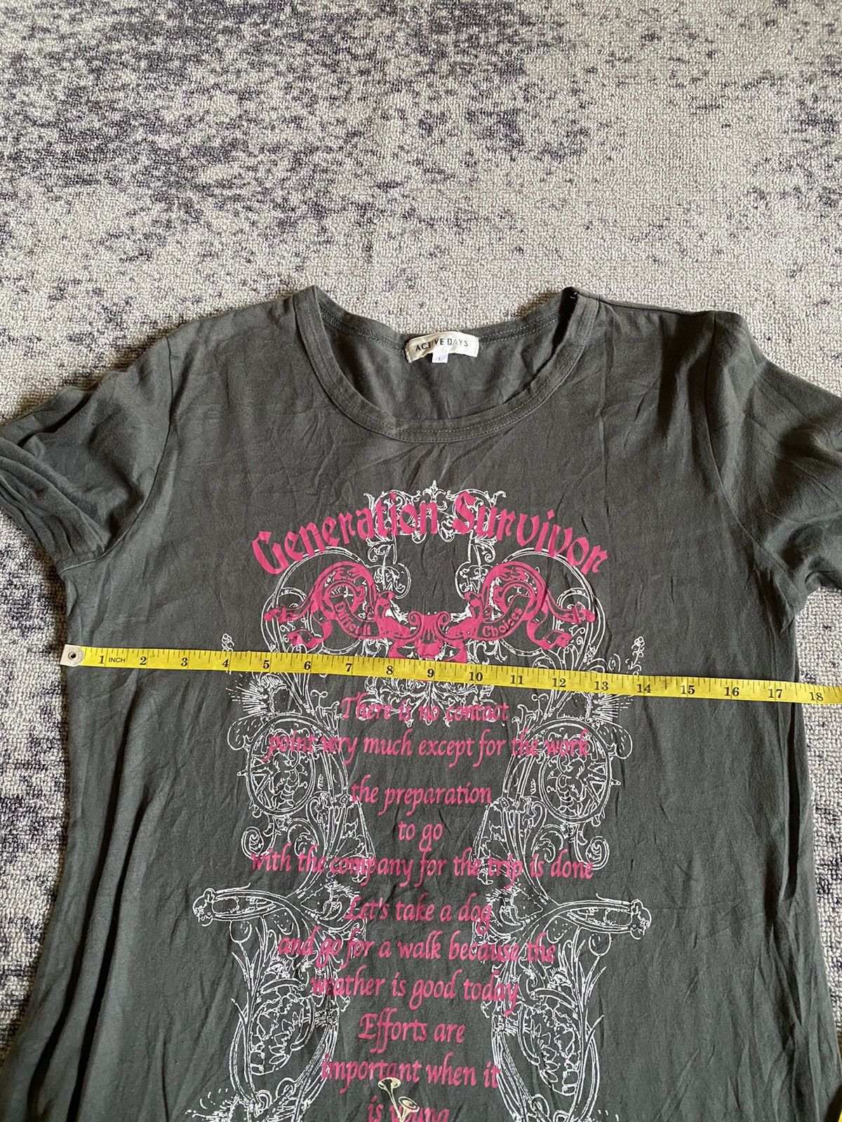 Hysteric Glamour × If Six Was Nine × Japanese Brand Y2k Active days ifsixwasnine skull long sleeve Size US L / EU 52-54 / 3 - 7 Thumbnail