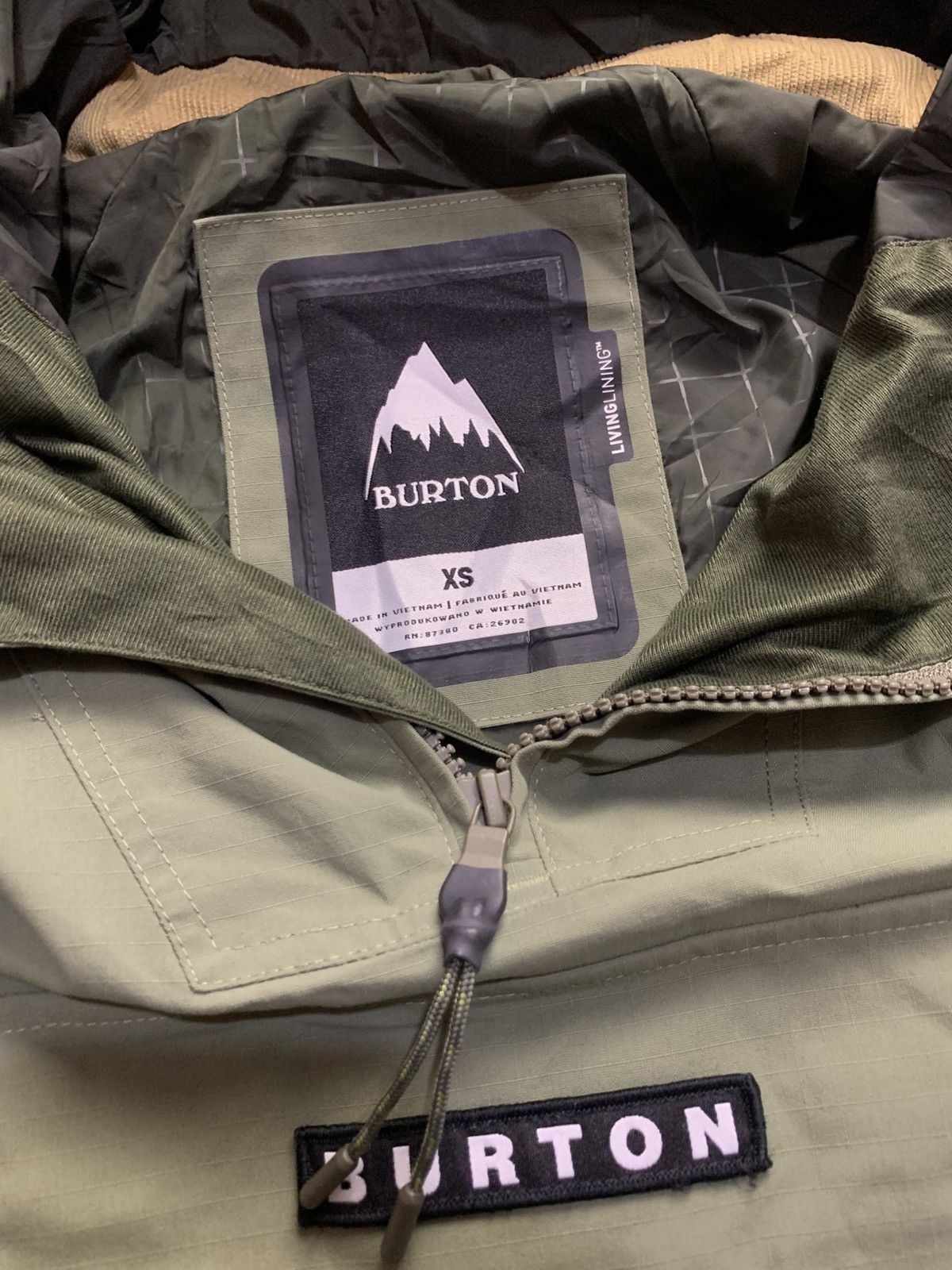 Burton 🐍 SOLD 🐍Burton Paddox Anorak Multipocket Jacket Size US XS / EU 42 / 0 - 8 Thumbnail
