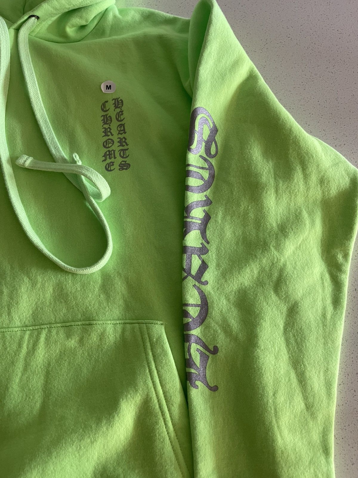 Chrome Hearts Chrome Hearts Vertical Arm Logo Hoodie Size US M / EU 48-50 / 2 - 3 Thumbnail