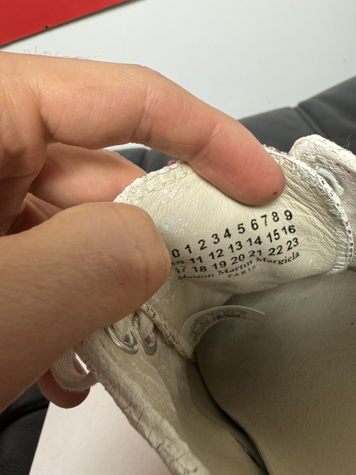 Converse × Maison Margiela Maison Margiela Converse Jack Purcell Painted Designer Rare Size US 5 / EU 37 - 3 Thumbnail