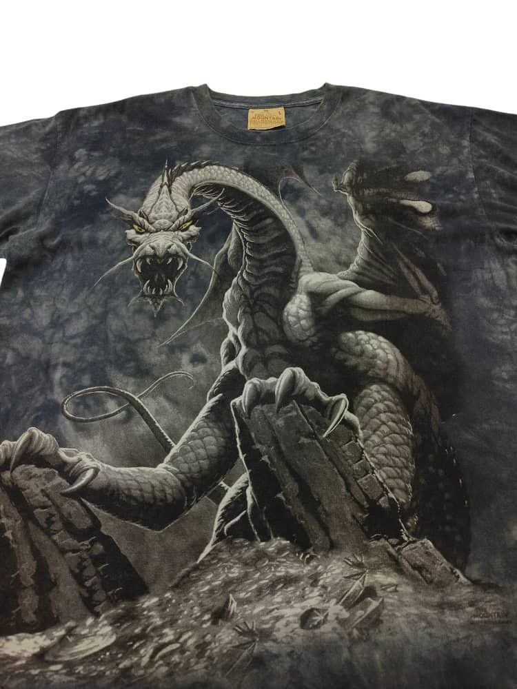 Vintage The Mountain Dragon Tee Size US XL / EU 56 / 4 - 3 Thumbnail
