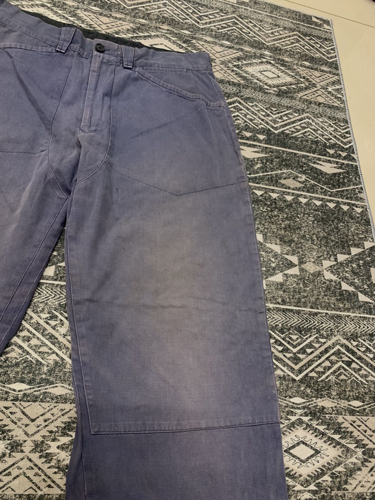 Yohji Yamamoto 🔥DOUBLE KNEE🔥YS FOR MEN RARE FADED PANT Size US 35 - 6 Thumbnail