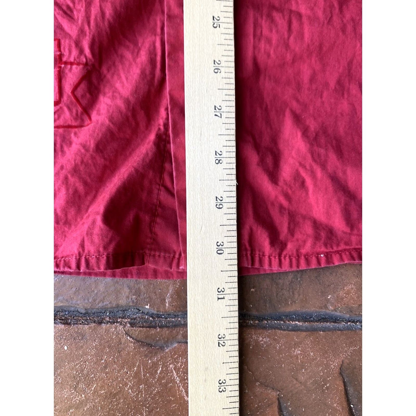 Coogi VINTAGE COOGI Shirt Mens Large Red Hip Hop Pocket Work Button-Up Short Sleeve Collared Size US L / EU 52-54 / 3 - 8 Thumbnail