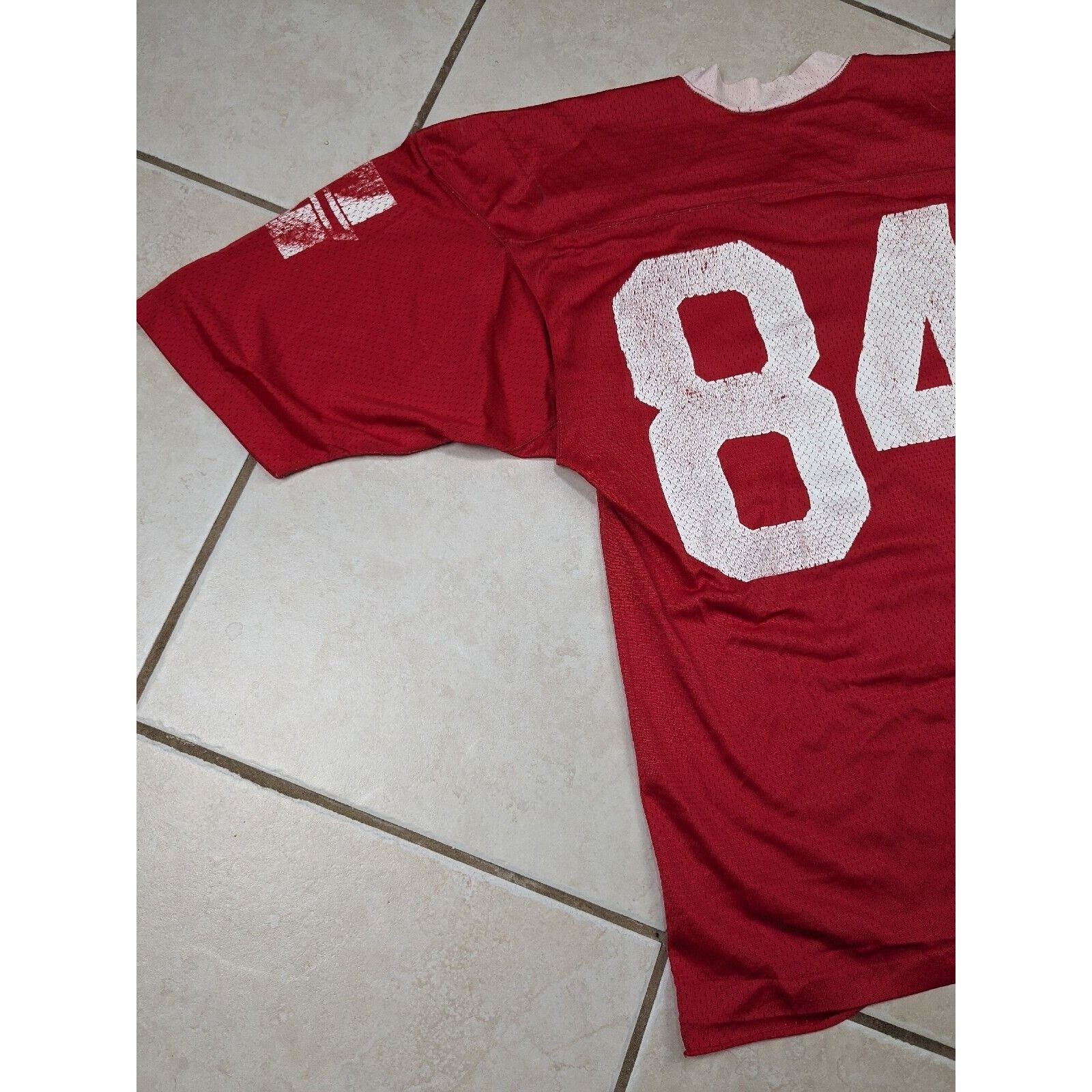 Champion Vtg 1970'S Champion Products Practice JERSEY Red USA RARE Size US M / EU 48-50 / 2 - 11 Thumbnail