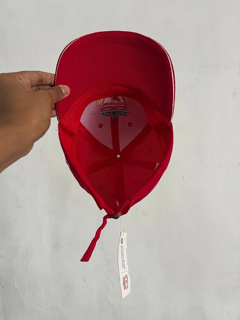 Vintage Liverpool Standard Chartered Hat Size ONE SIZE - 12 Thumbnail