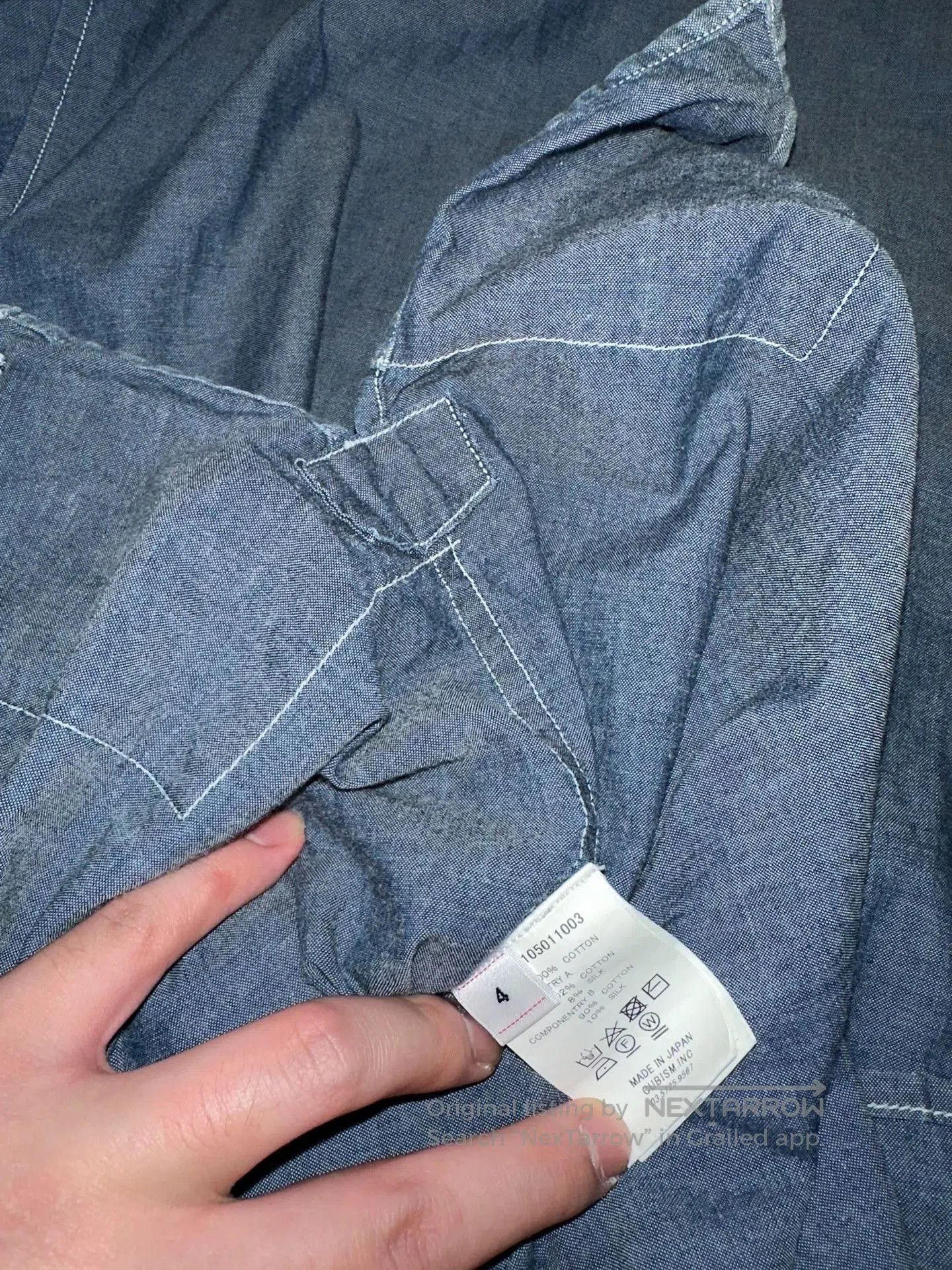 Visvim visvim Denim Patchwork Shirt. Size US XL / EU 56 / 4 - 5 Thumbnail