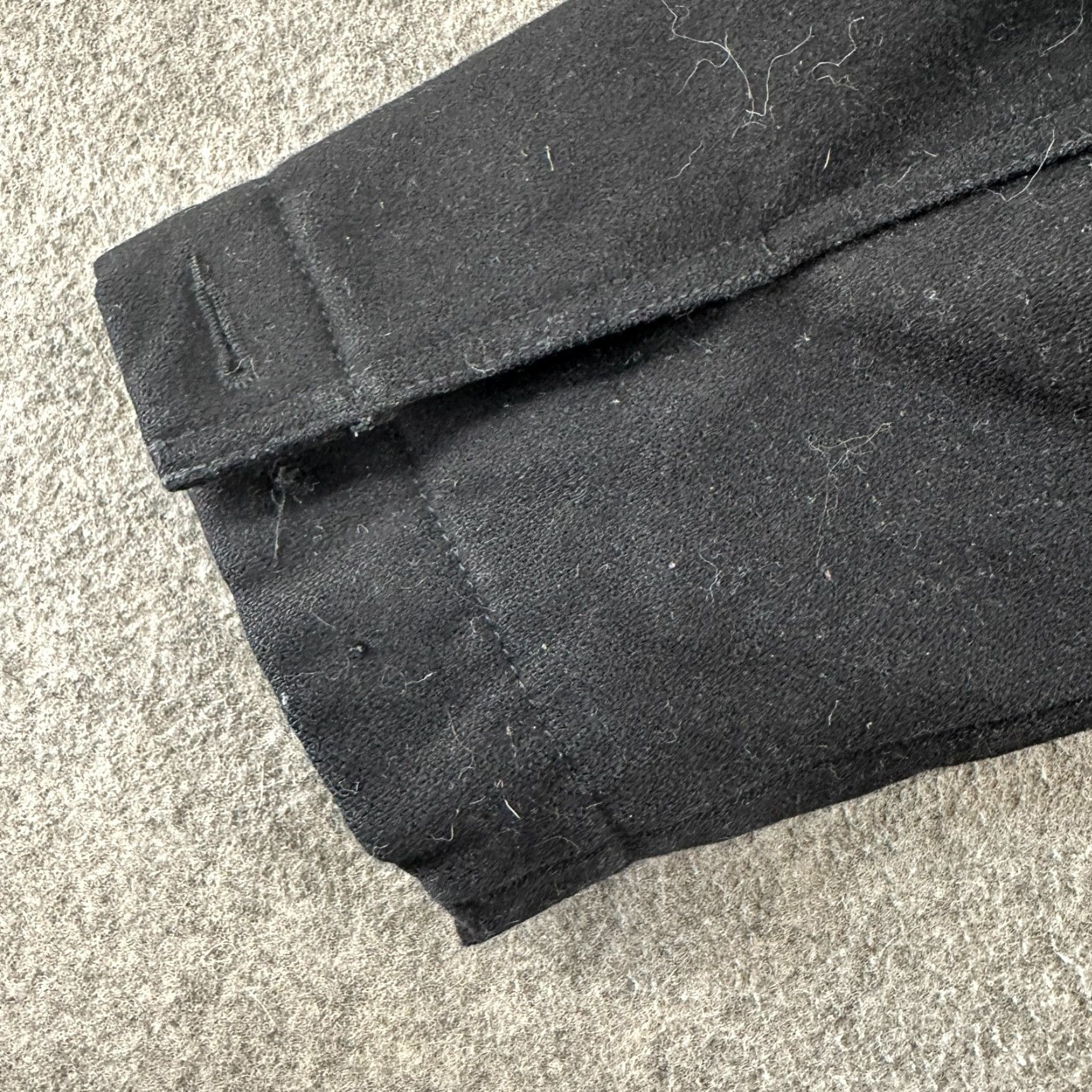 Banana Republic VINTAGE Banana Republic Jacket Mens XL Black Wool Chore Barn Coat Lined 90s Overcoat Size US XL / EU 56 / 4 - 7 Thumbnail