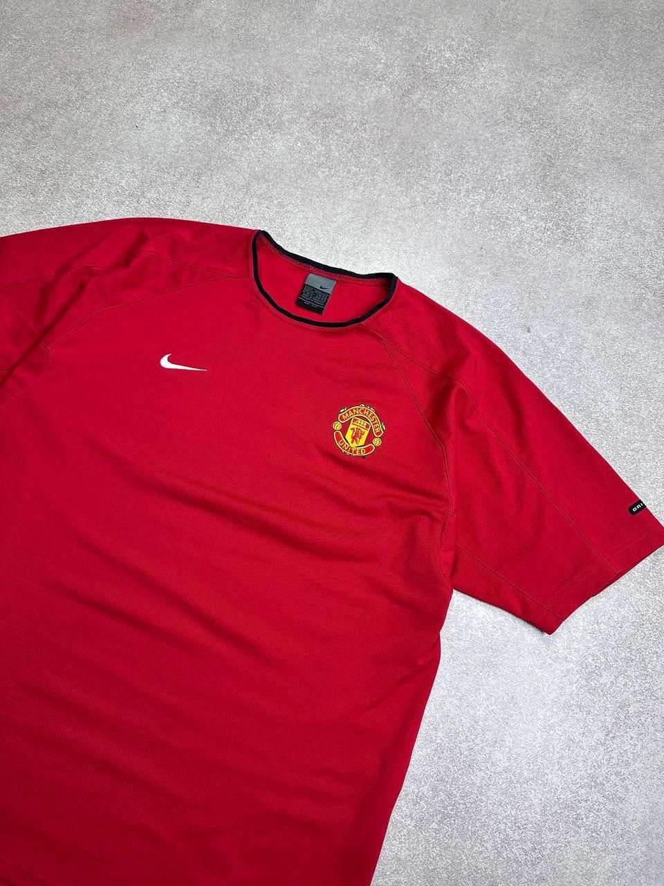 Nike Vintage 90s Nike Manchester United Soccer MU T-shirt M Size US M / EU 48-50 / 2 - 2 Thumbnail