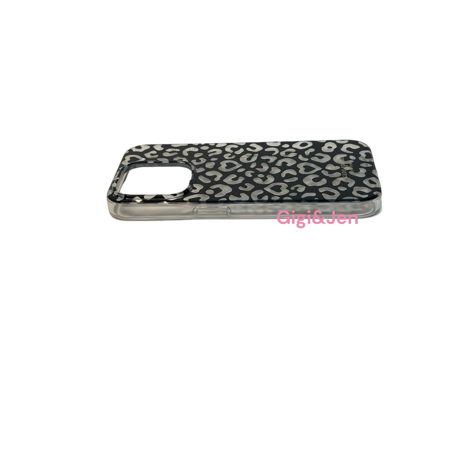 Kate Spade Kate Spade iPhone 15 Clear phone case Graphic Black Hearts Size ONE SIZE - 6 Thumbnail