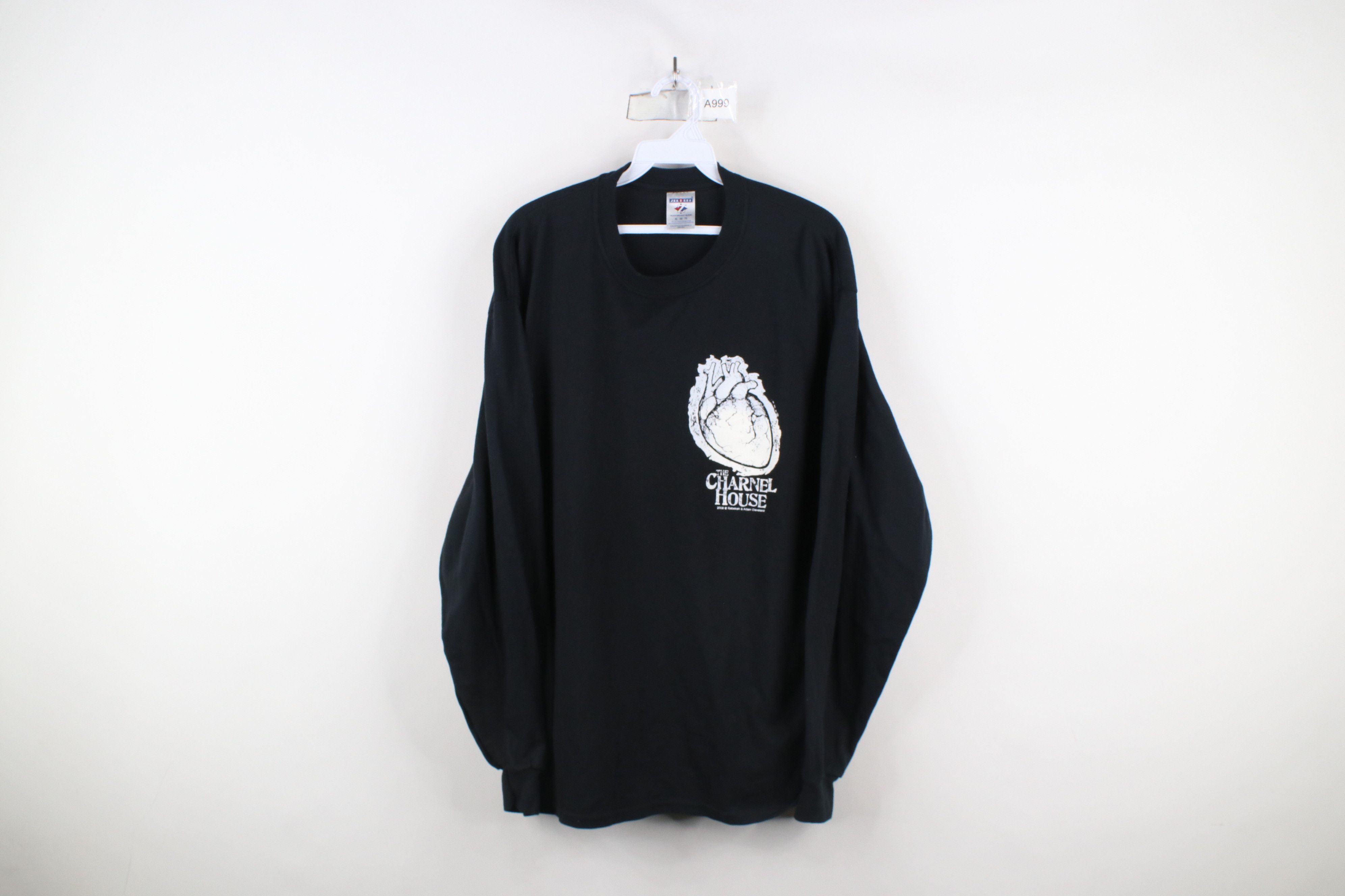 Vintage Vintage Y2K Streetwear House Heart Long Sleeve T-Shirt Size US XL / EU 56 / 4 - 1 Thumbnail