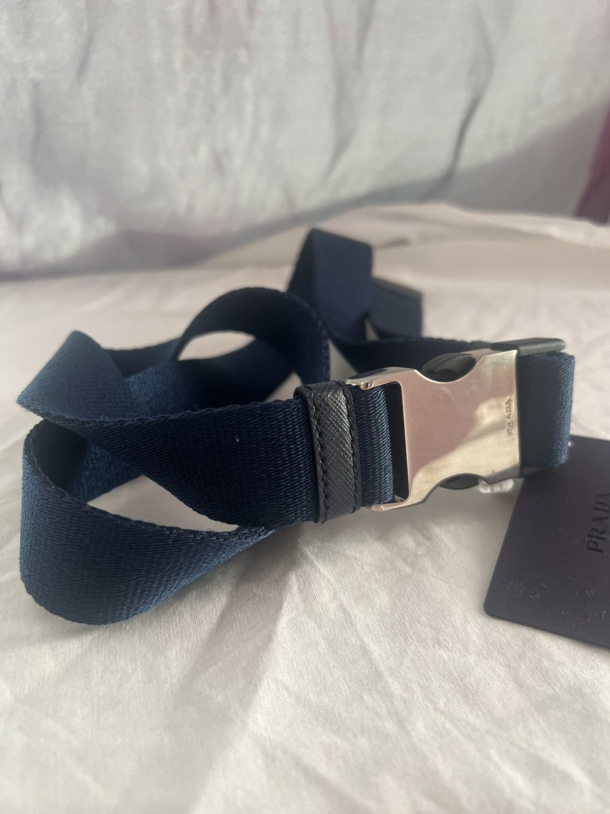 Prada 💙Prada re-Nylon Buckle Belt Size ONE SIZE - 2 Thumbnail