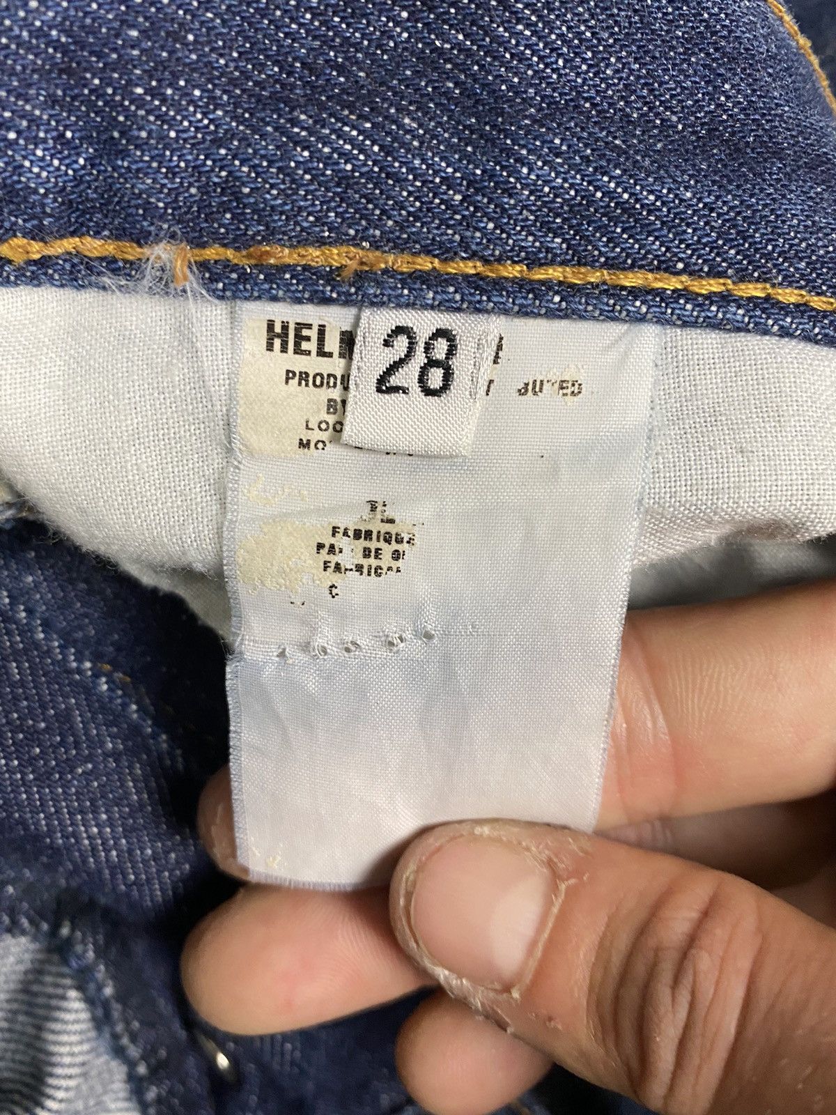 Helmut Lang Helmut lang 1999 paint jean denim Size US 28 / EU 44 - 7 Thumbnail
