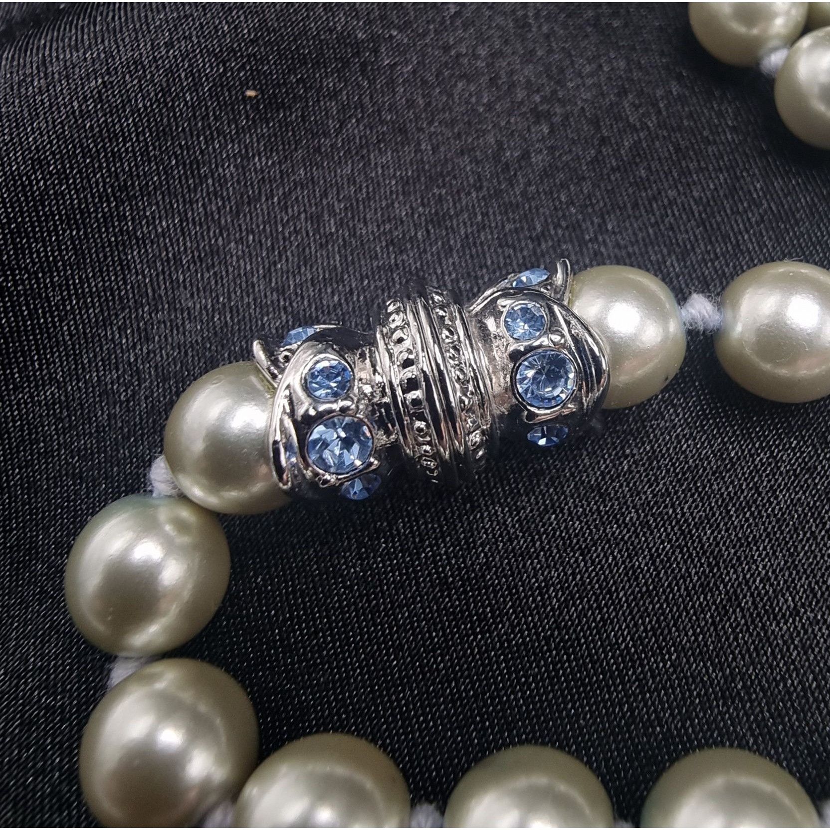 Vintage Rare Find Vintage 1990s NOLAN MILLER Signed Long Faux Pearl Size ONE SIZE - 5 Thumbnail