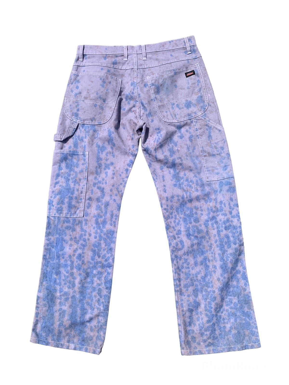 Image of Dickies Dye Carpenter Pants in Blue, Men's (Size 33)