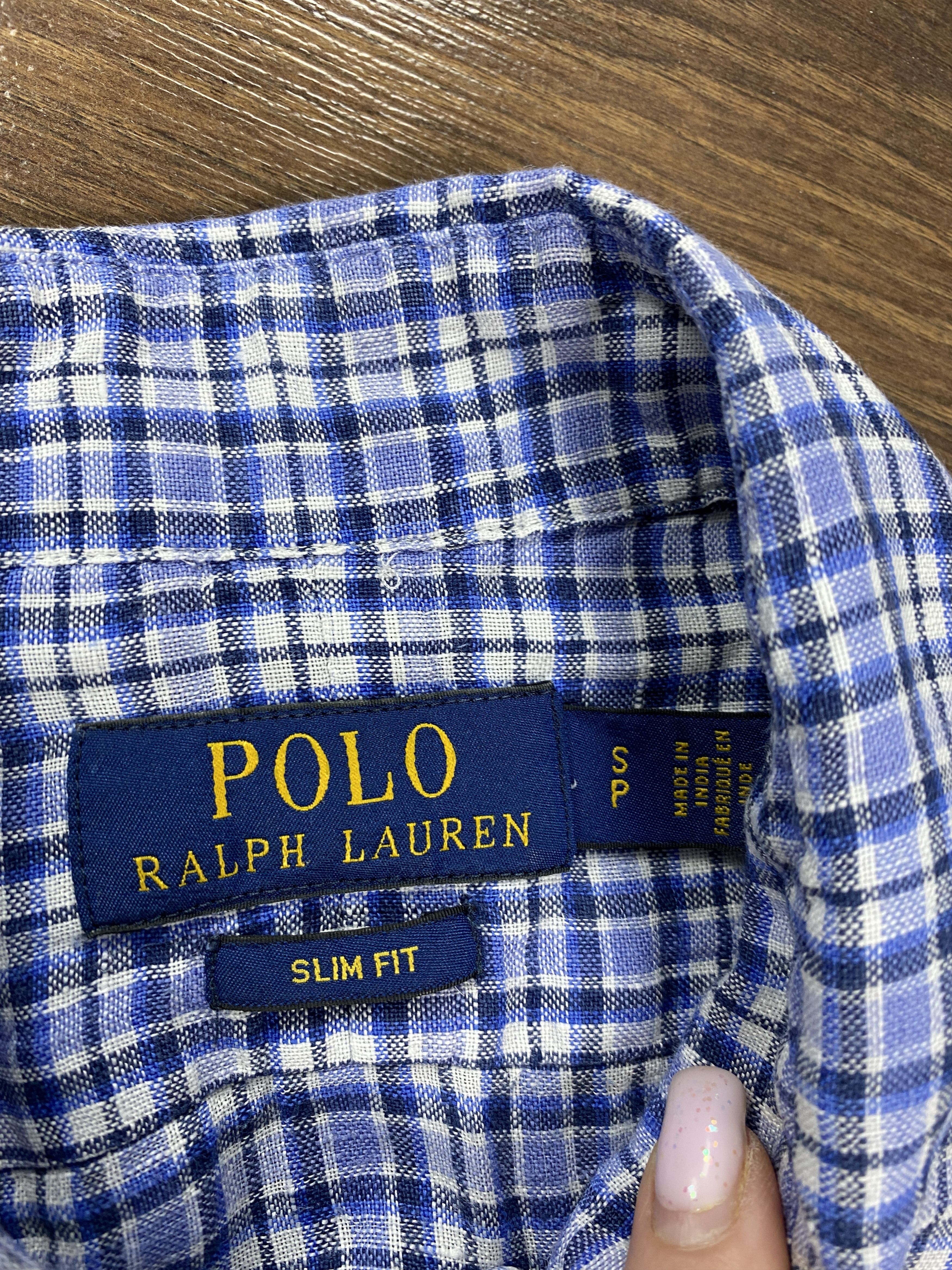 Polo Ralph Lauren Polo Ralph Lauren vintage LINEN plaid long sleeve shirt y2k Size US S / EU 44-46 / 1 - 4 Thumbnail