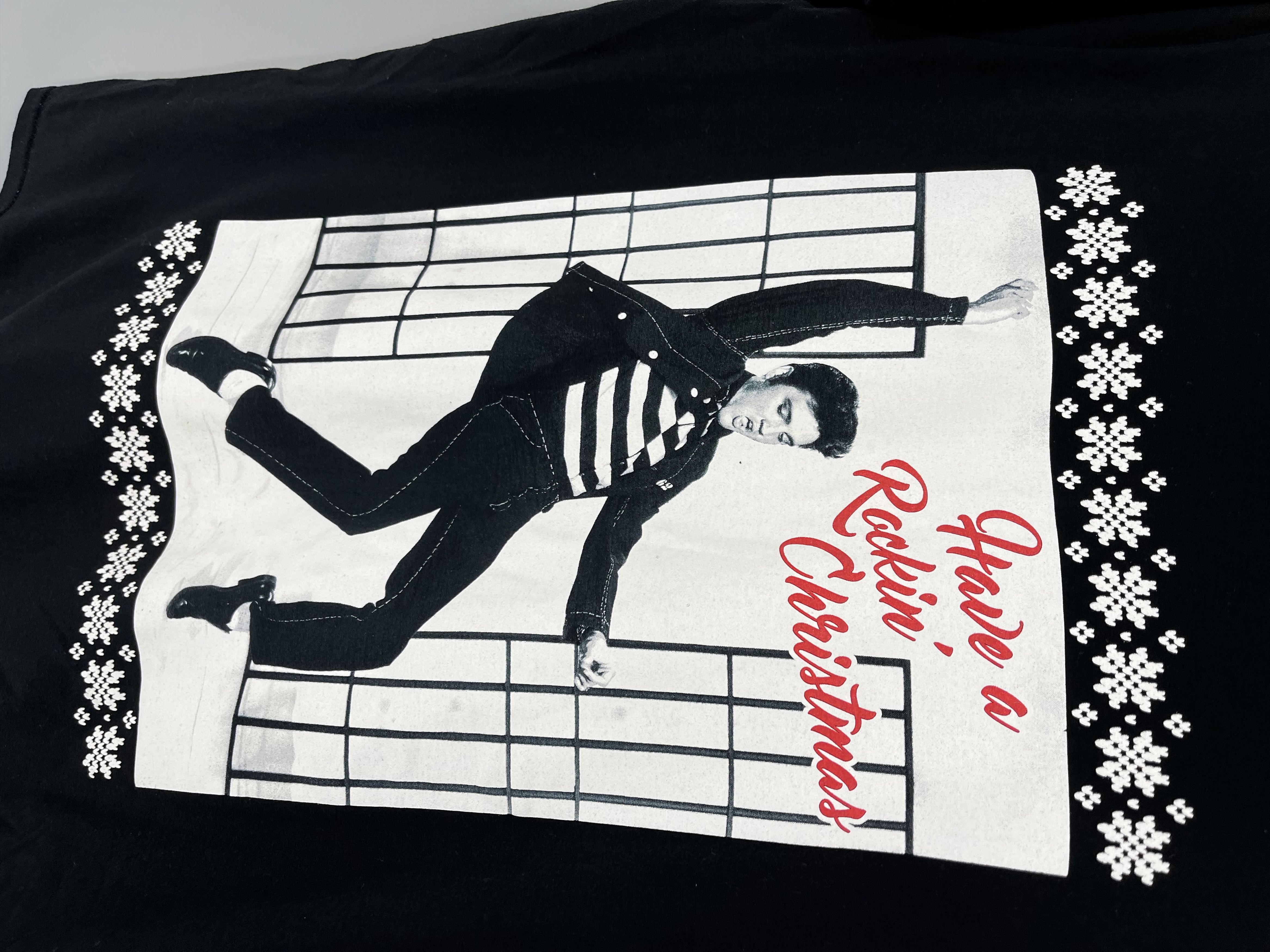Band Tees Vintage Y2k Elvis Presley Tee Streetwear Fashion TOUR BAND Size US L / EU 52-54 / 3 - 7 Thumbnail
